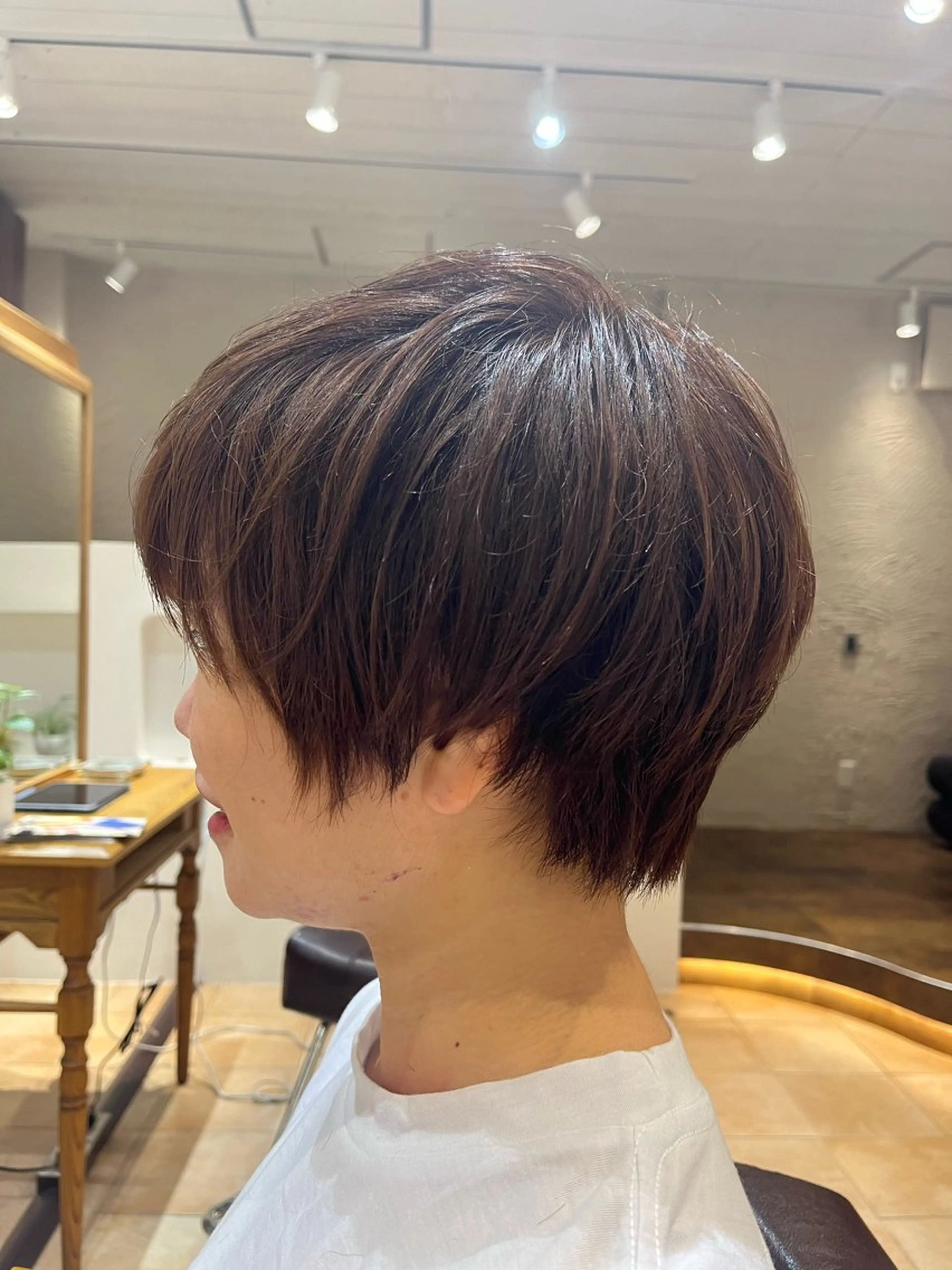 ショート カラー ハンサムショート ショートヘア カット ヘアカラー トリートメント 🌈透明感カラー🌈 🌟吉田祐介🌟のヘアスタイル