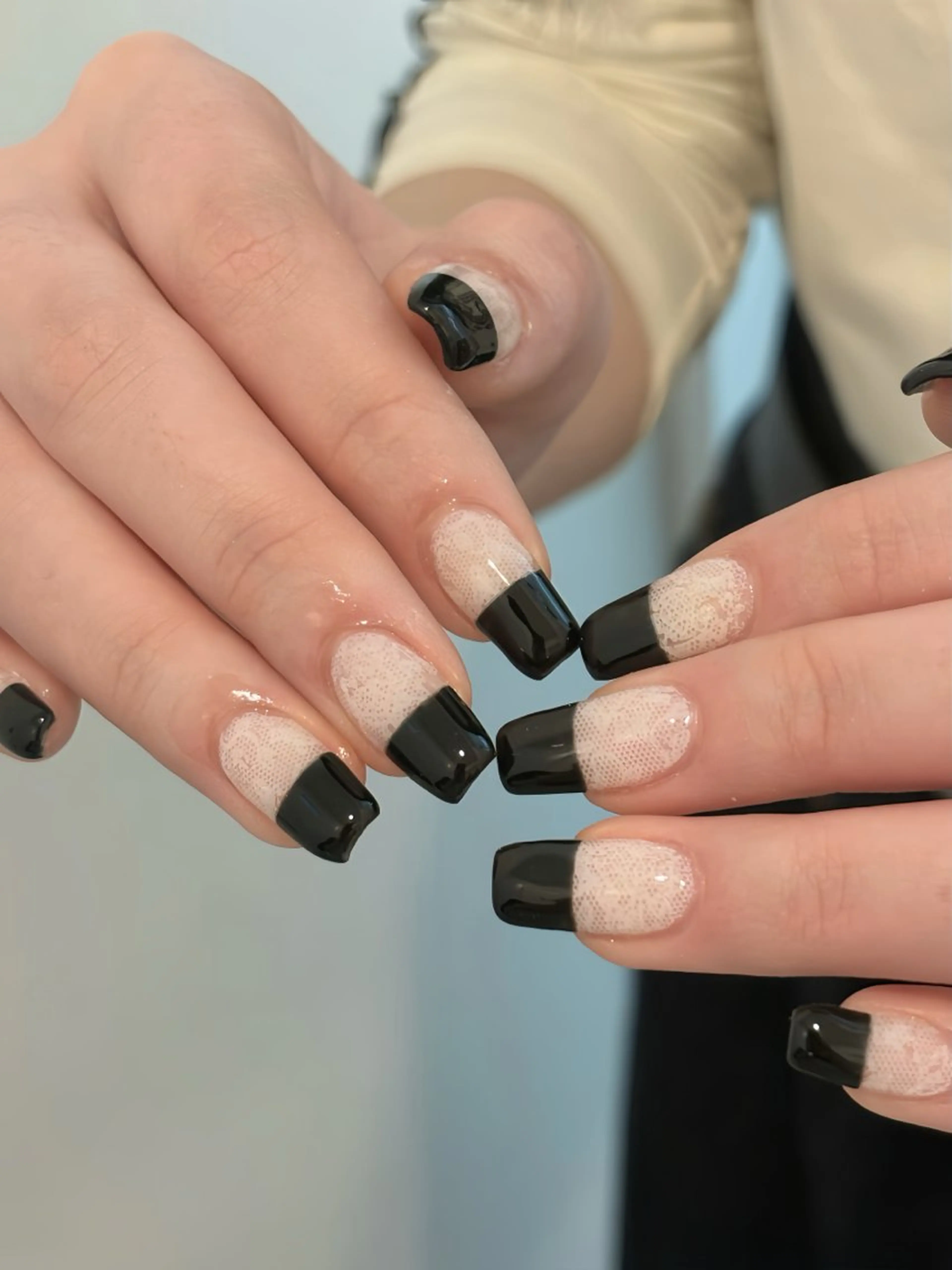 ネイル レース ハンドネイル filonnail Juna💍のネイルデザイン