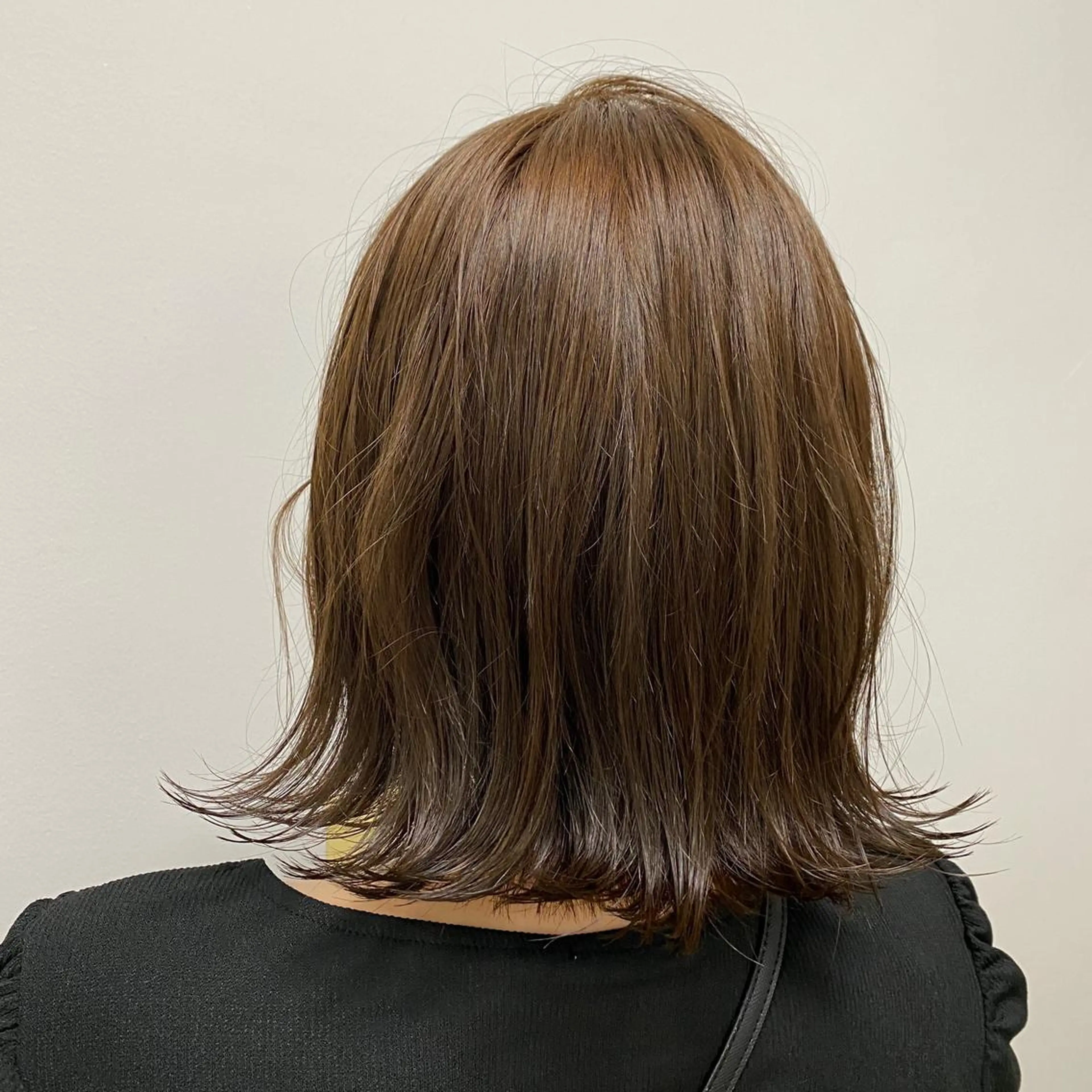 ミディアム 韓国風ベージュ🤎 赤みなし🌿横浜🤎のヘアスタイル