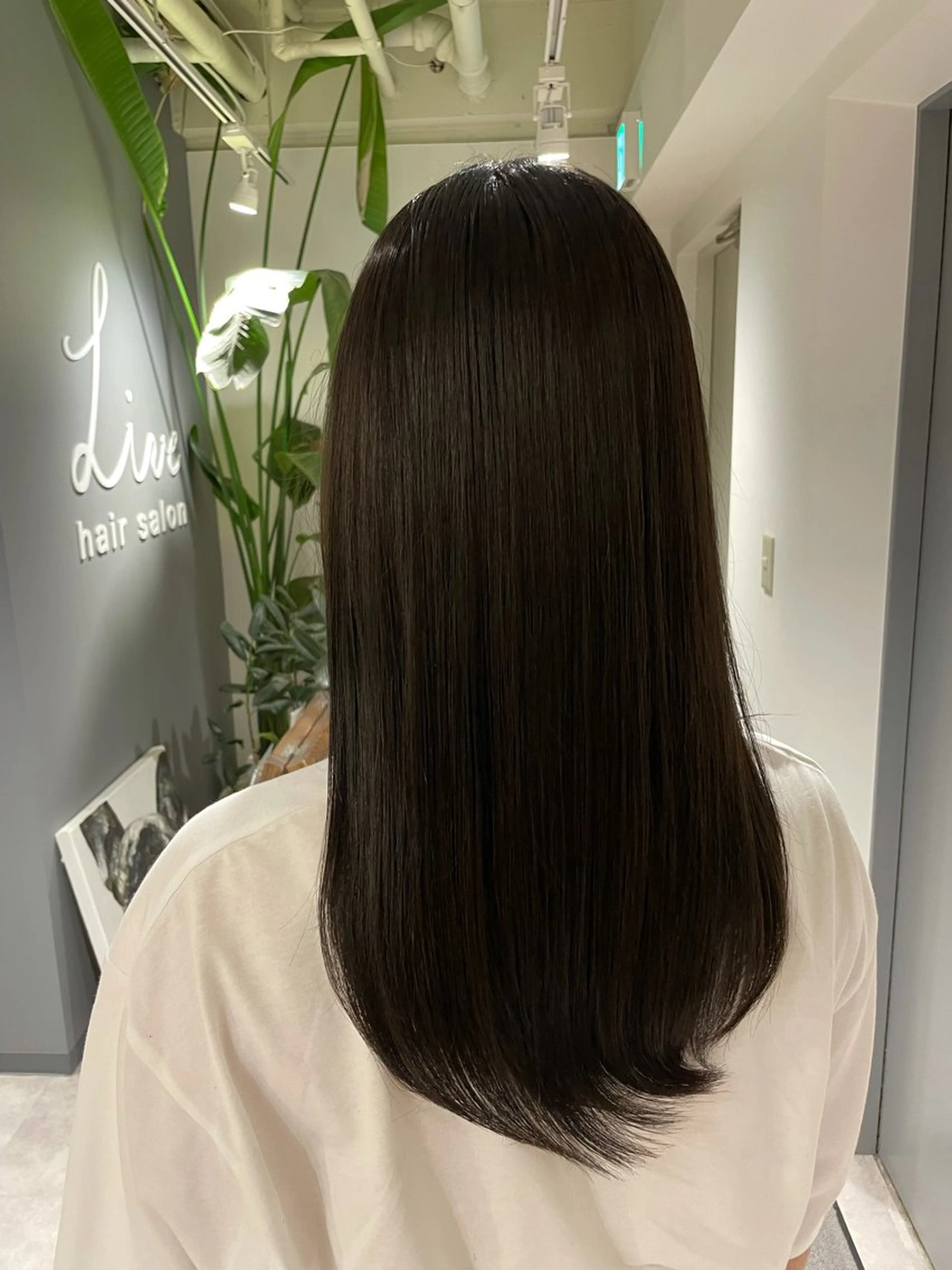 ロング カットモデル募集中 友香のヘアスタイル