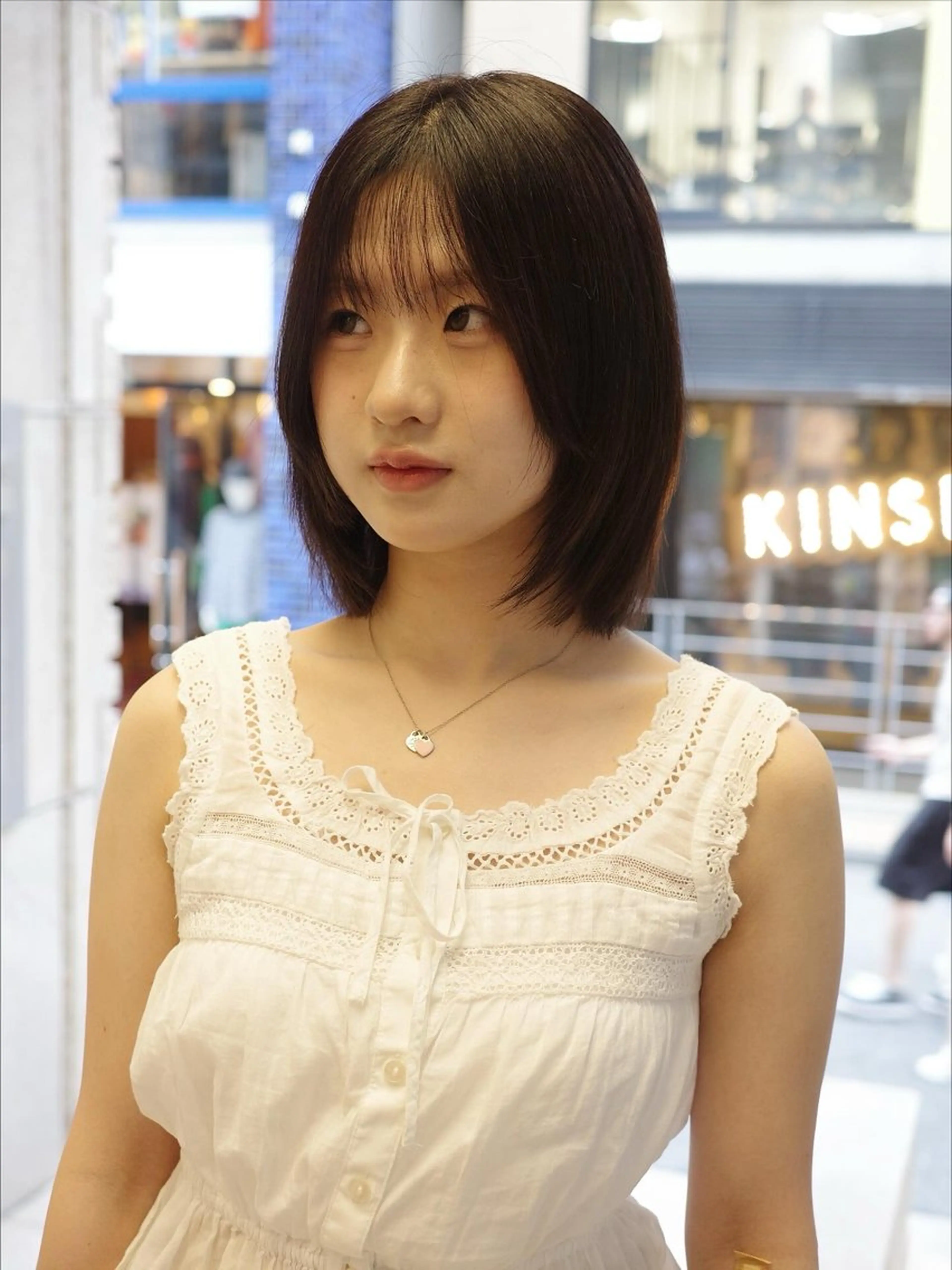 ミディアム ハイトーンカラー ⭐️NAZUNAのヘアスタイル