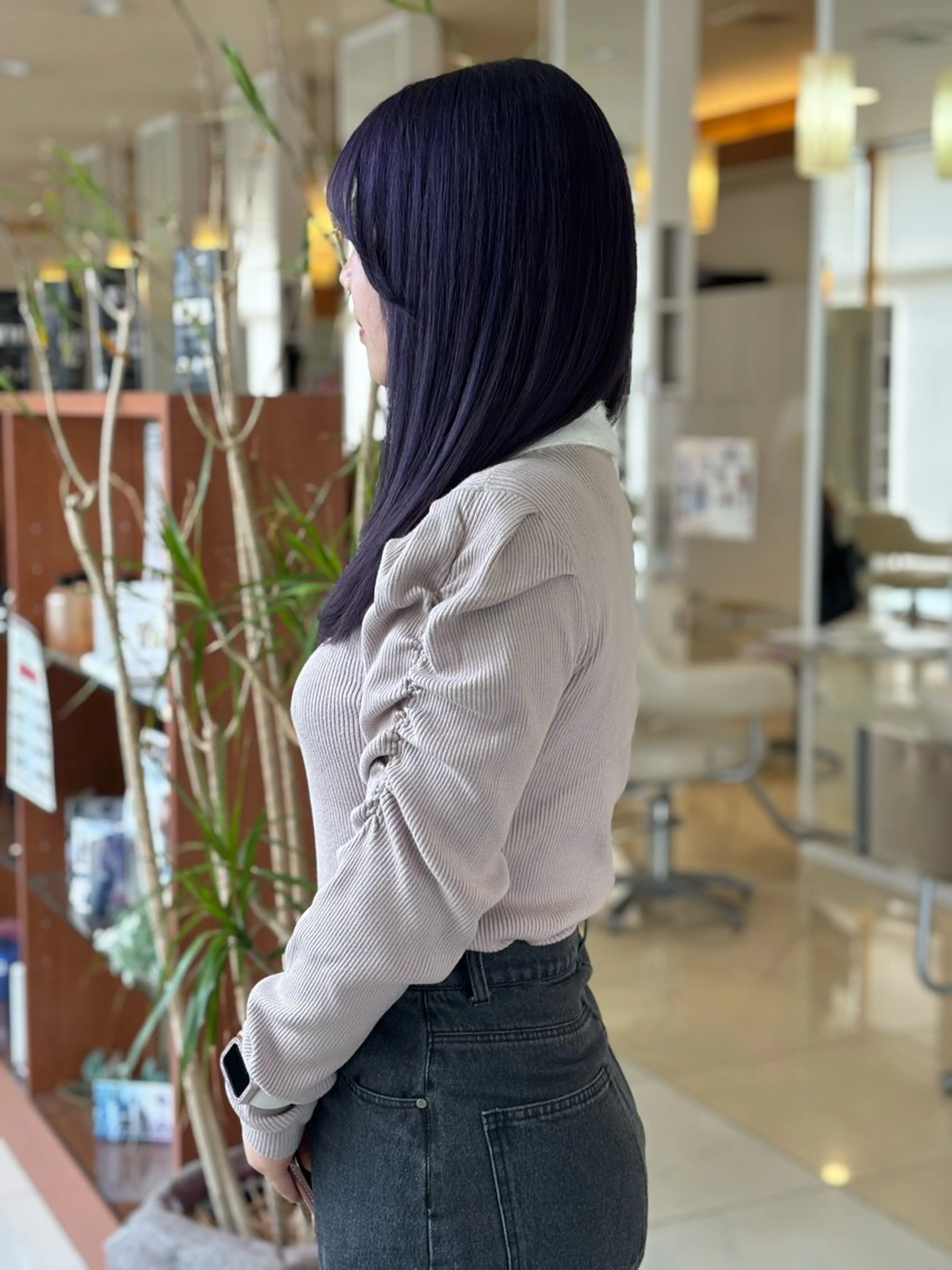 カラー ブリーチ 髪質改善 ヘアカラー トリートメント 💖🐇板倉 百花🐇💖のヘアスタイル