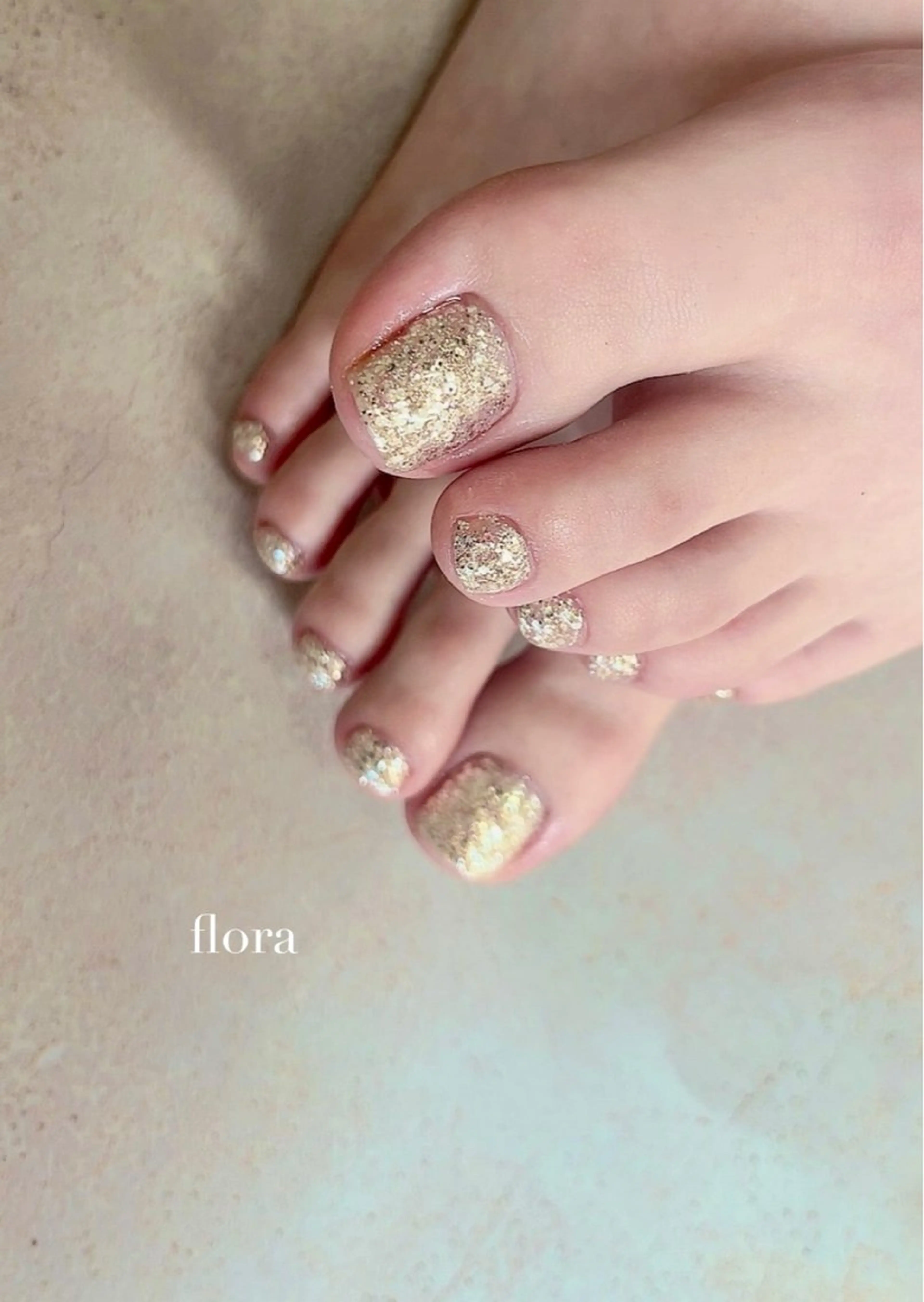 オフ込みフットワンカラーの写真