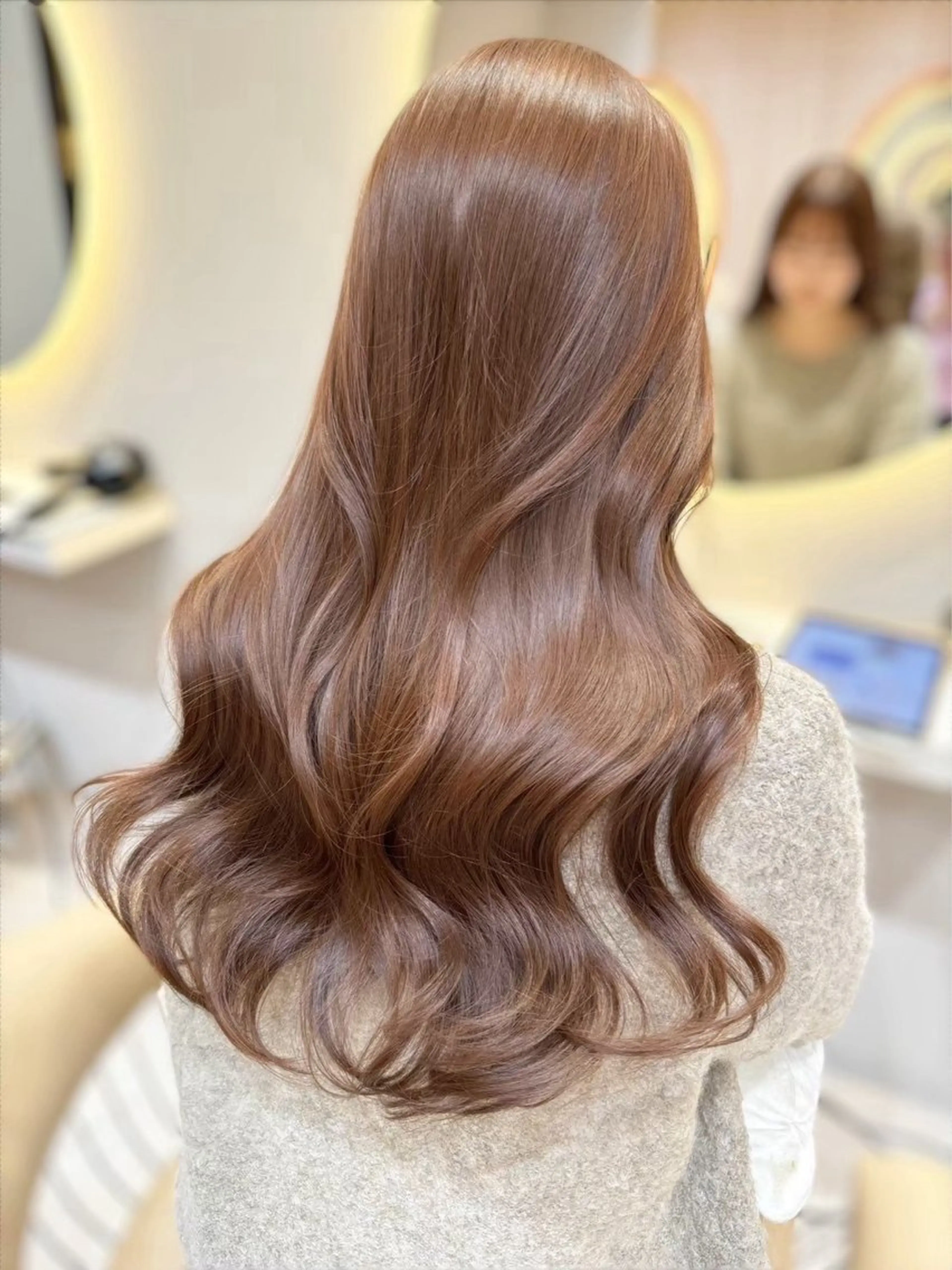 ロング カラー 松井 晴希のヘアスタイル