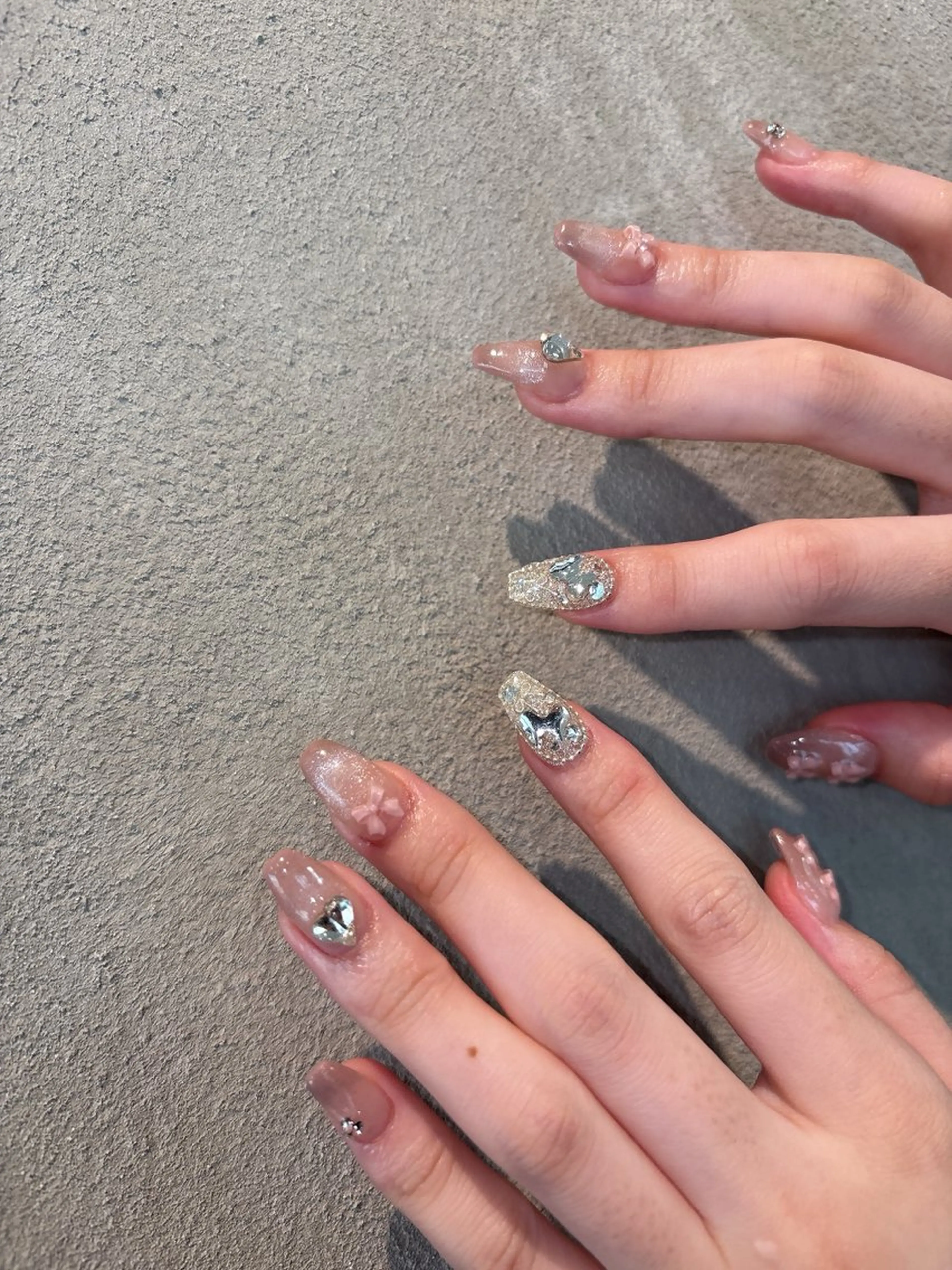 ネイル グラデーション ハンドネイル tote. sumileのネイルデザイン