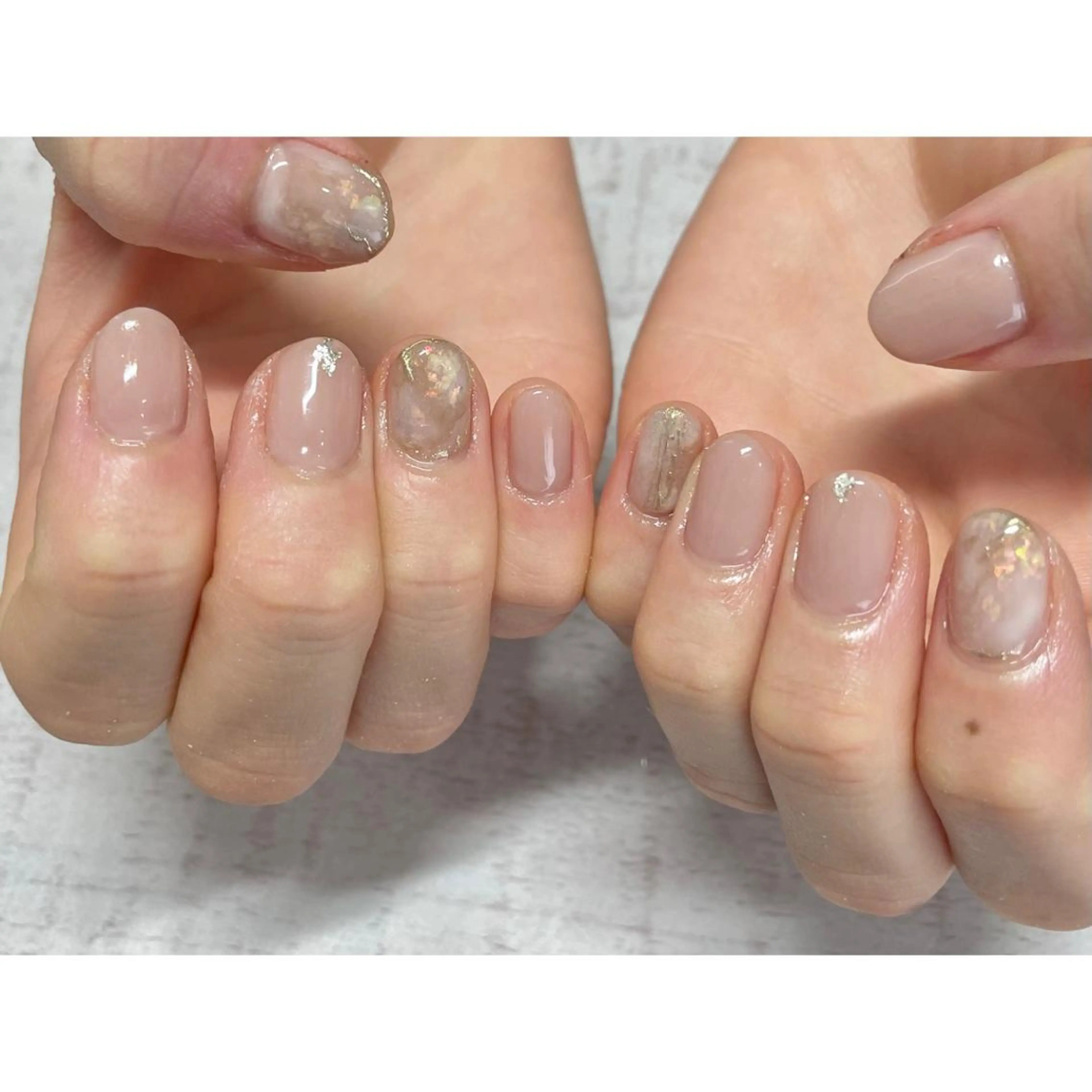 ネイル 𖡼 yumenoのネイルデザイン