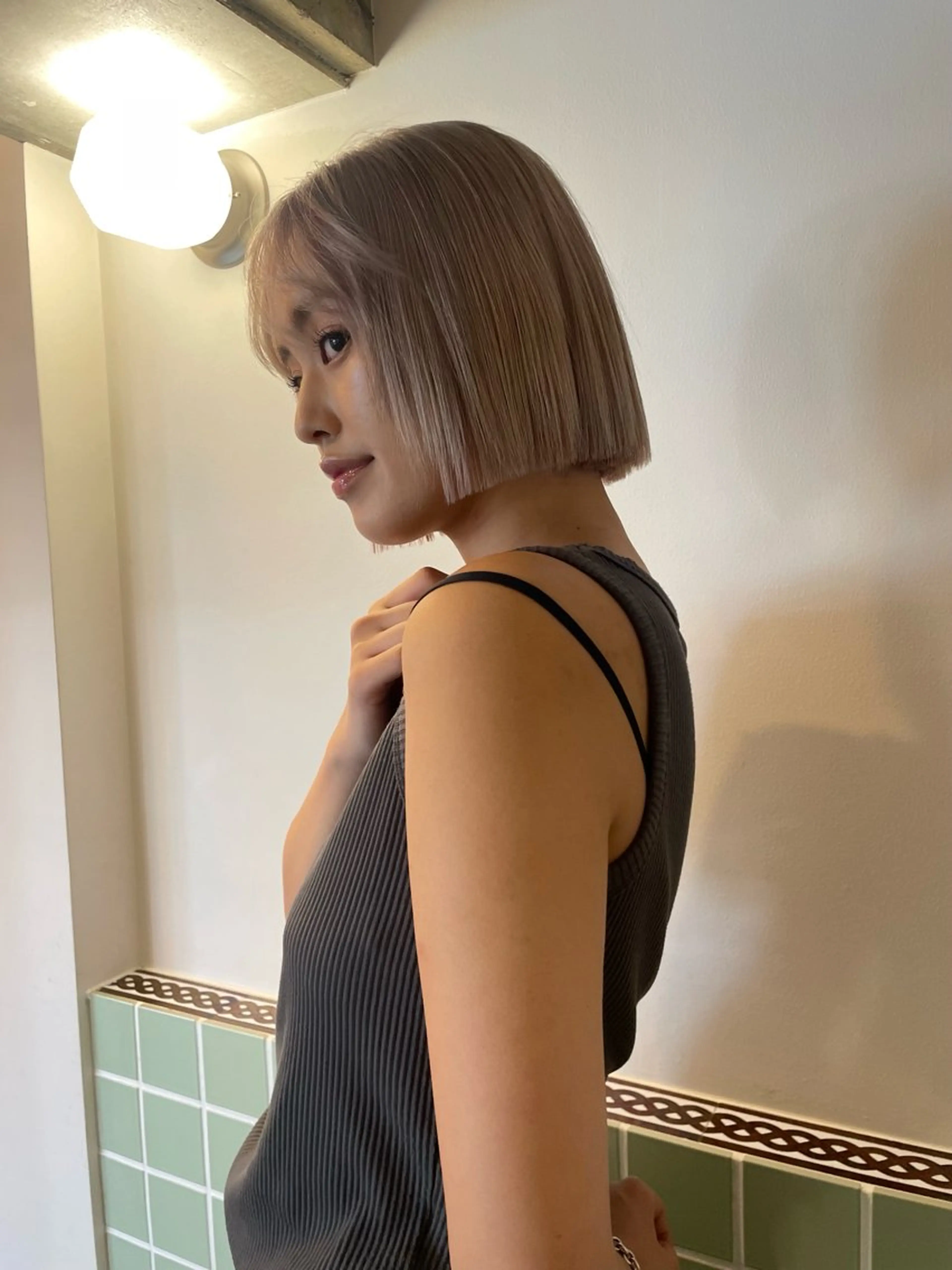 ショート カラー ヘアカラー misa___boo MISAのヘアスタイル