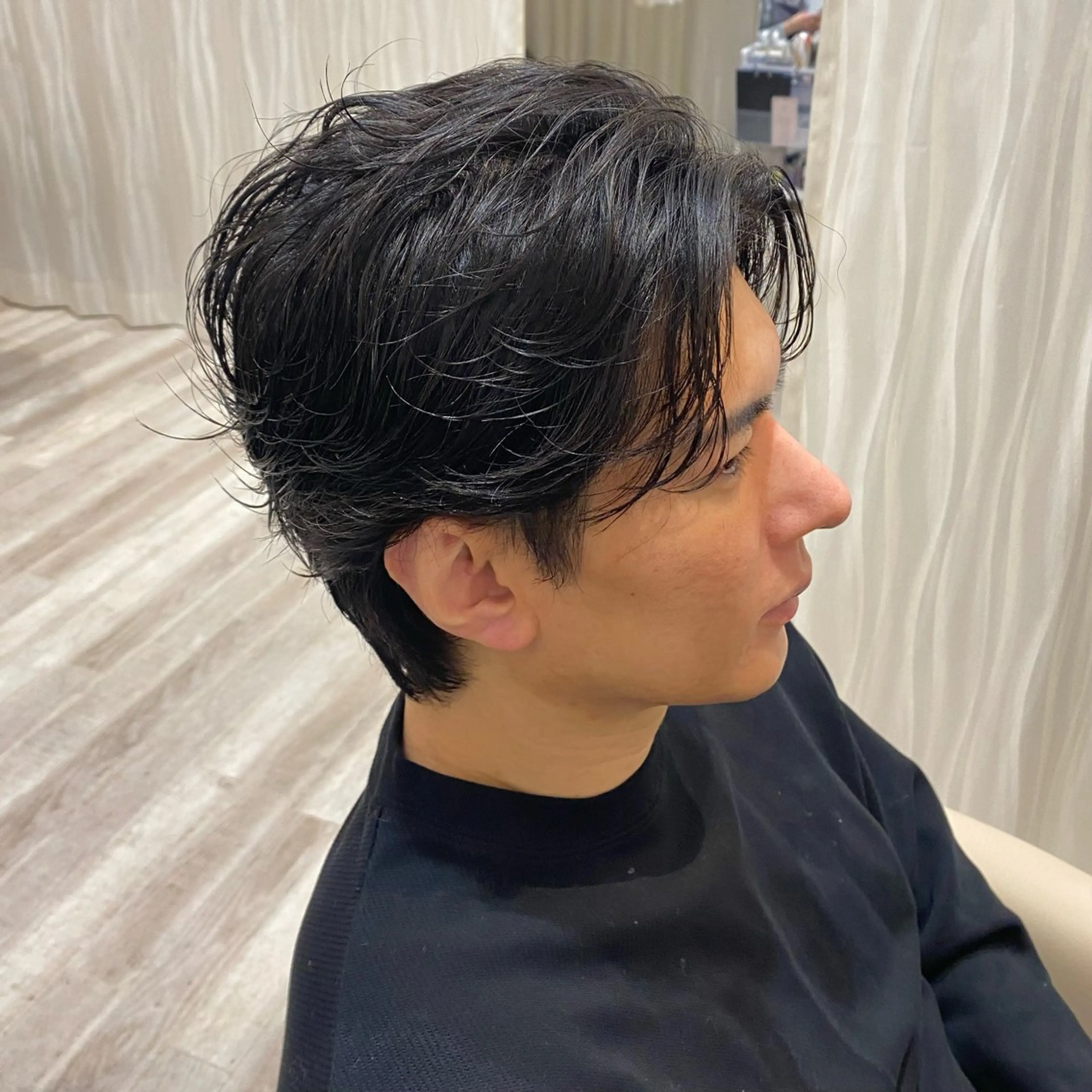 ショート メンズ UNIX所属・村上翼/ハンサム ショート/パーマのヘアスタイル