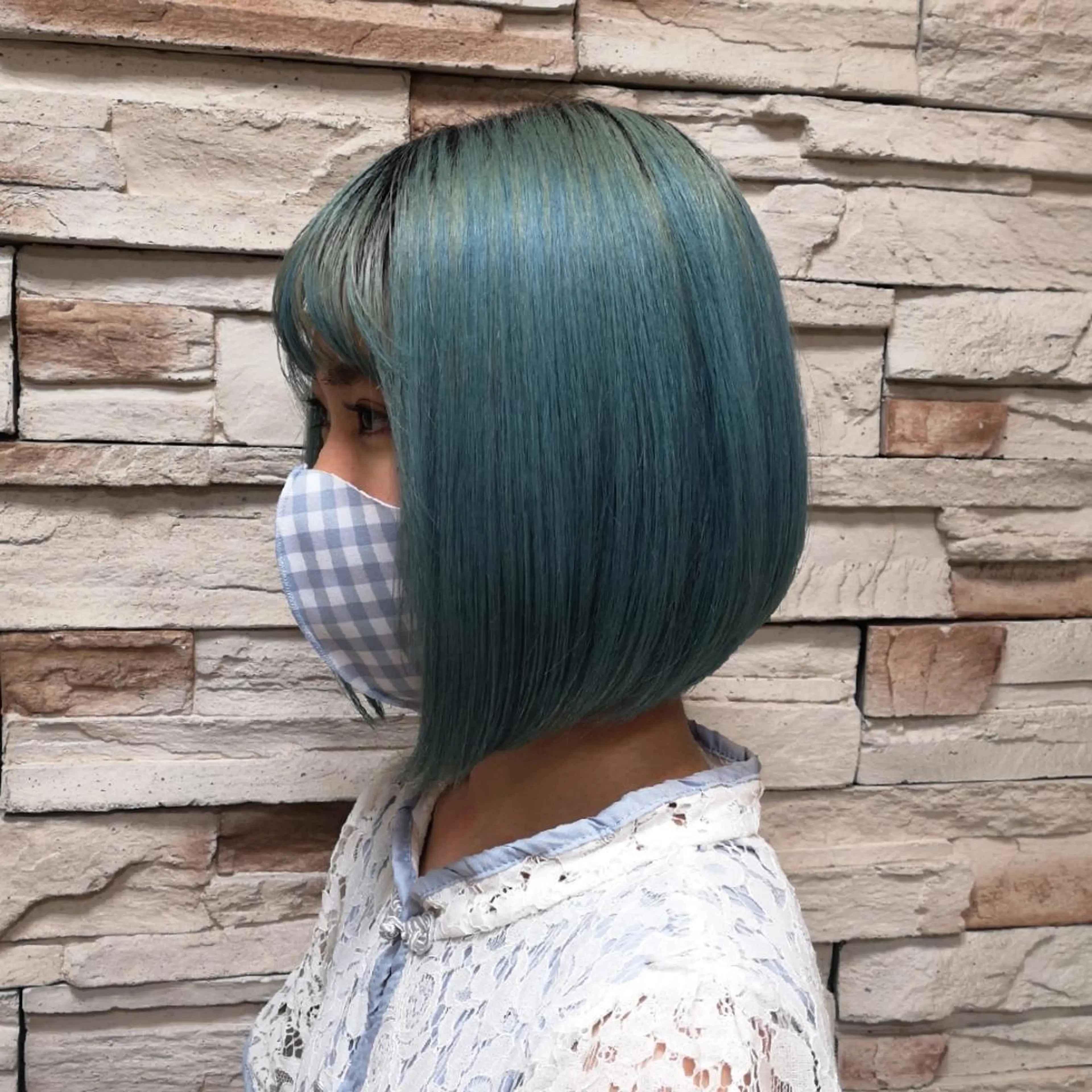 ミディアム ボブ THE APARTMENT of Solon錦糸町所属・艶髪/癒しスパ/メン ズ可🫧cannahのヘアスタイル