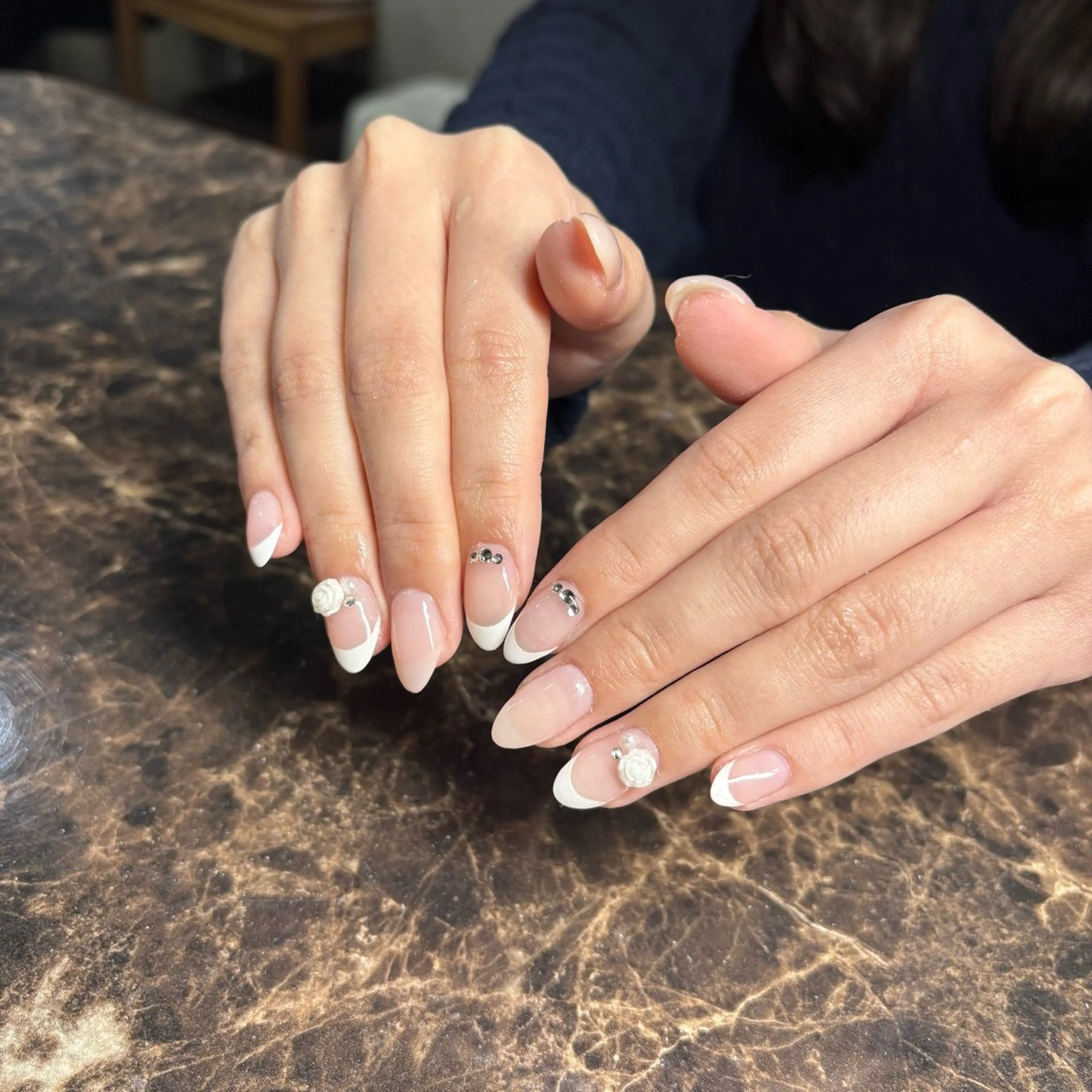 ネイル ワンホンネイル ハンドネイル IROHA NAIL 長谷川唯惺のネイルデザイン