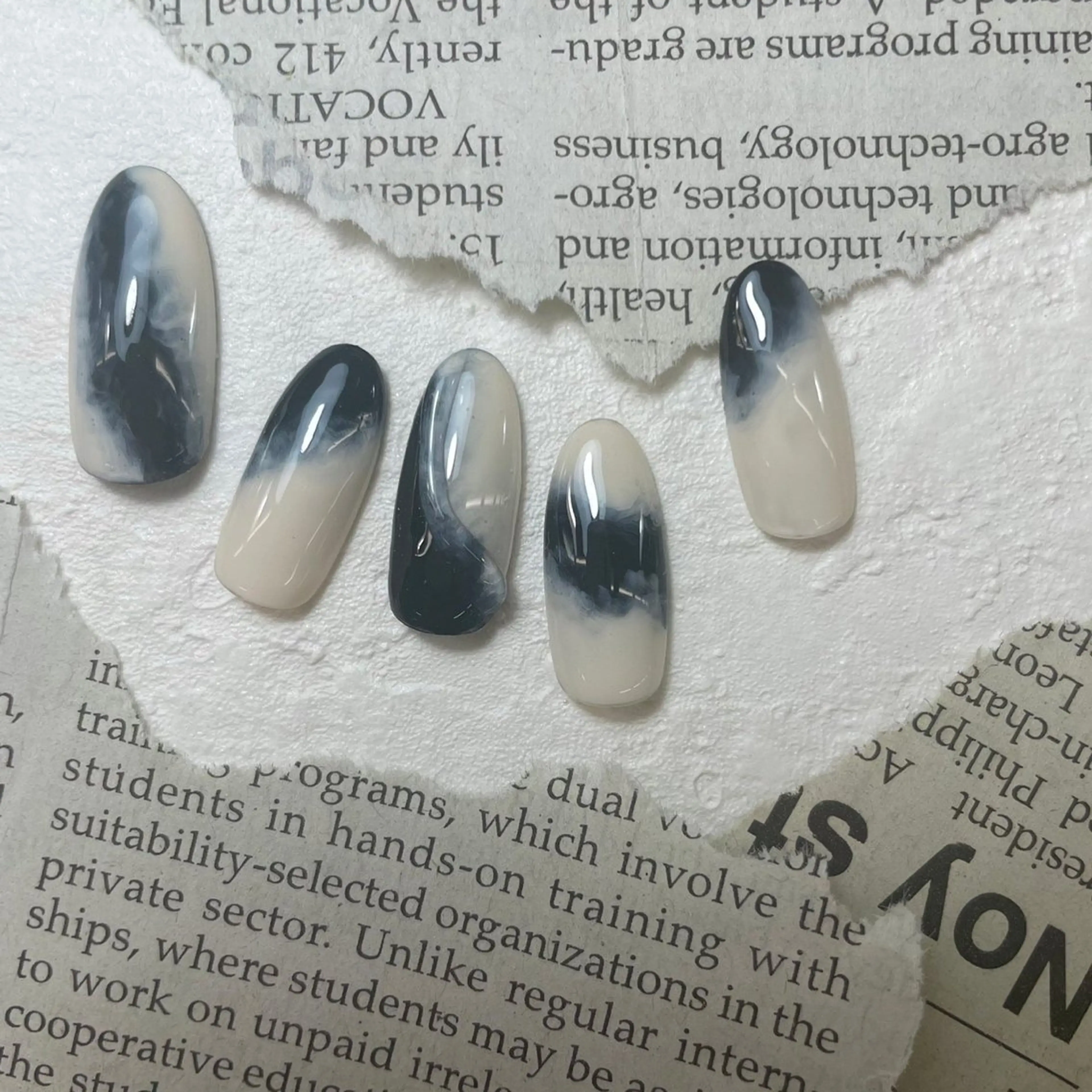 メンズ ネイル アートネイル ネイルチップ ⭐︎休業中の練習⭐︎ JNA認定講師髙橋のネイルデザイン