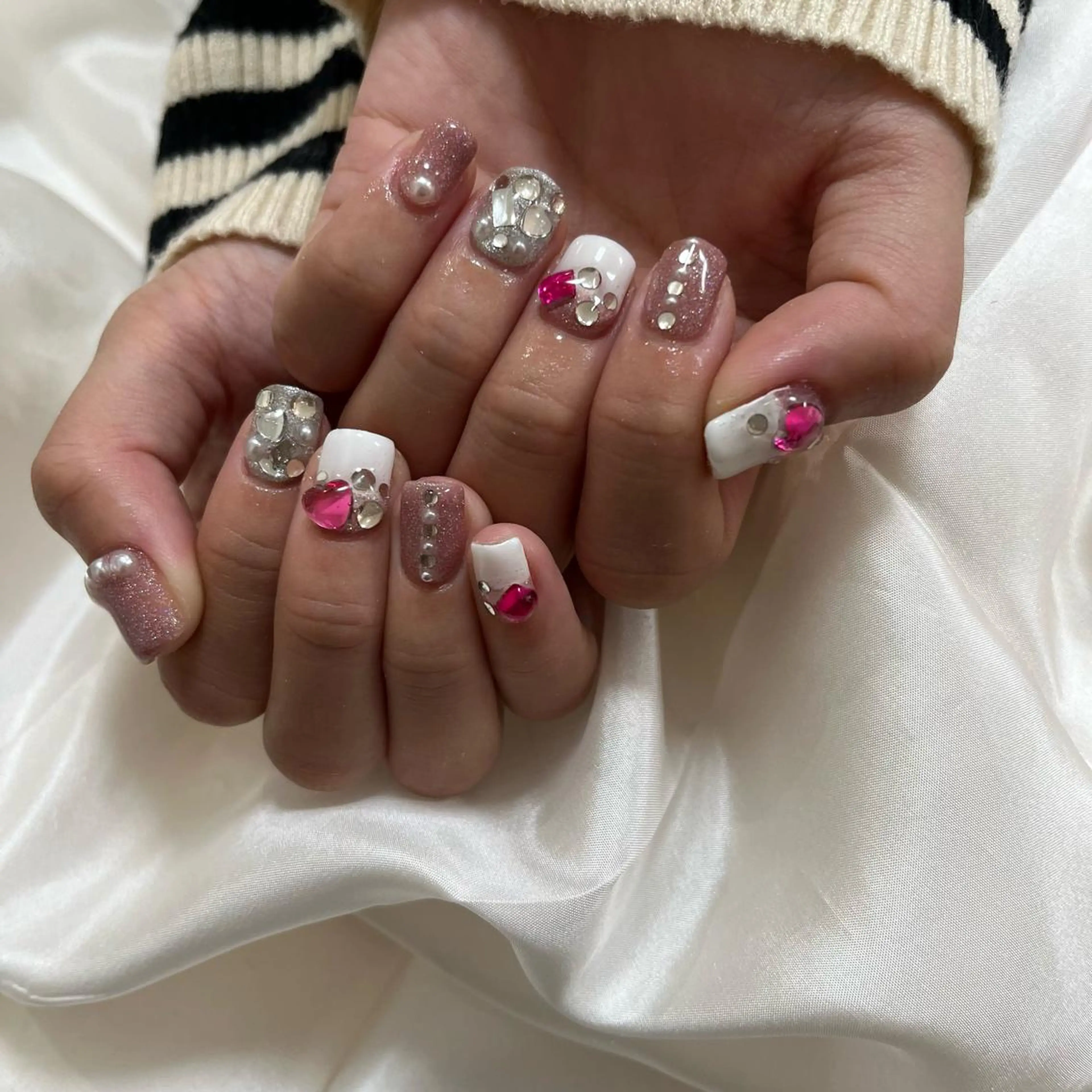 ネイル ハンドネイル 藤本 真心のネイルデザイン