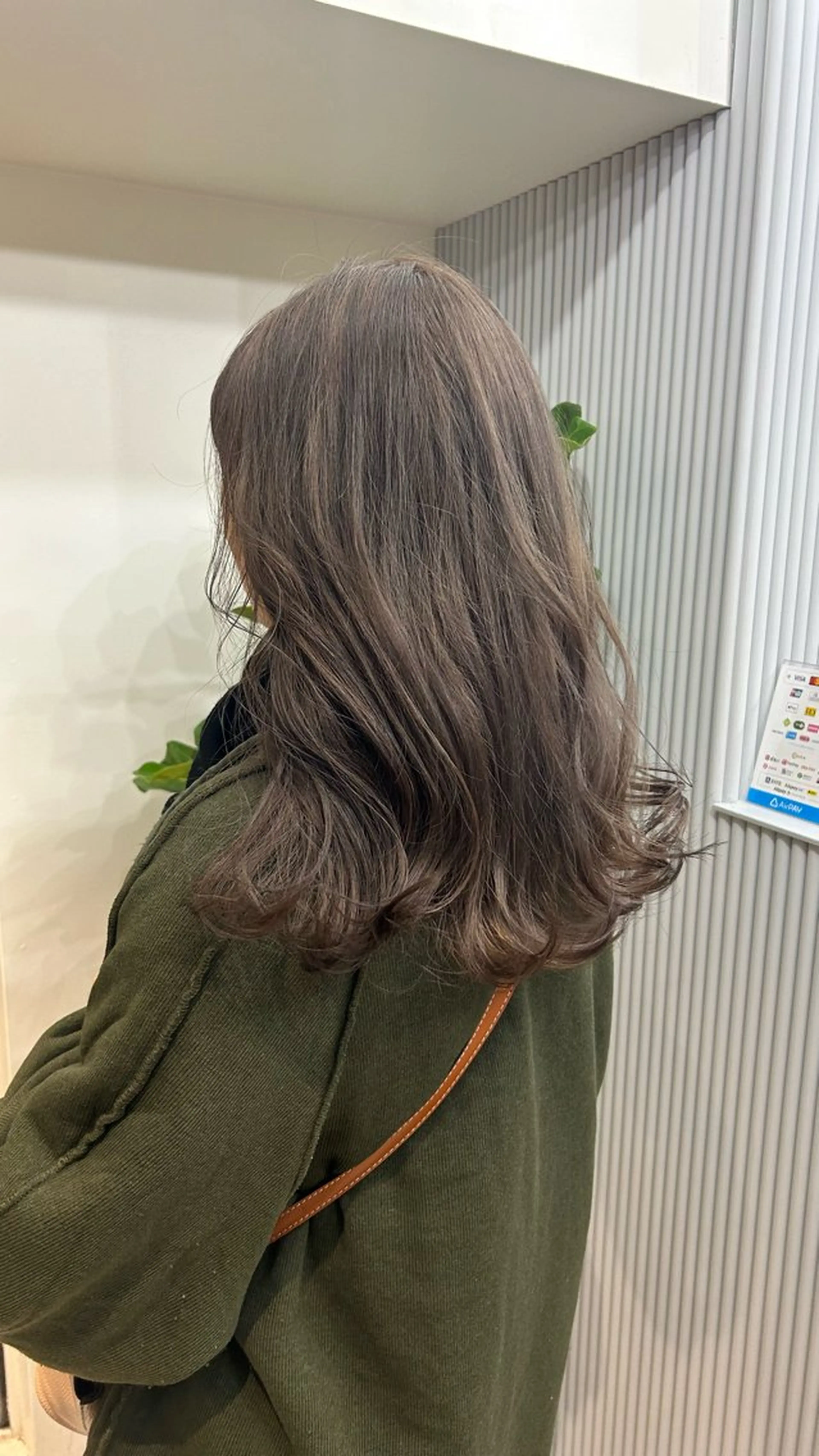 ミディアム カラー ヘアカラー トリートメント じゅわっと暖色カラー 🍊Moemiのヘアスタイル