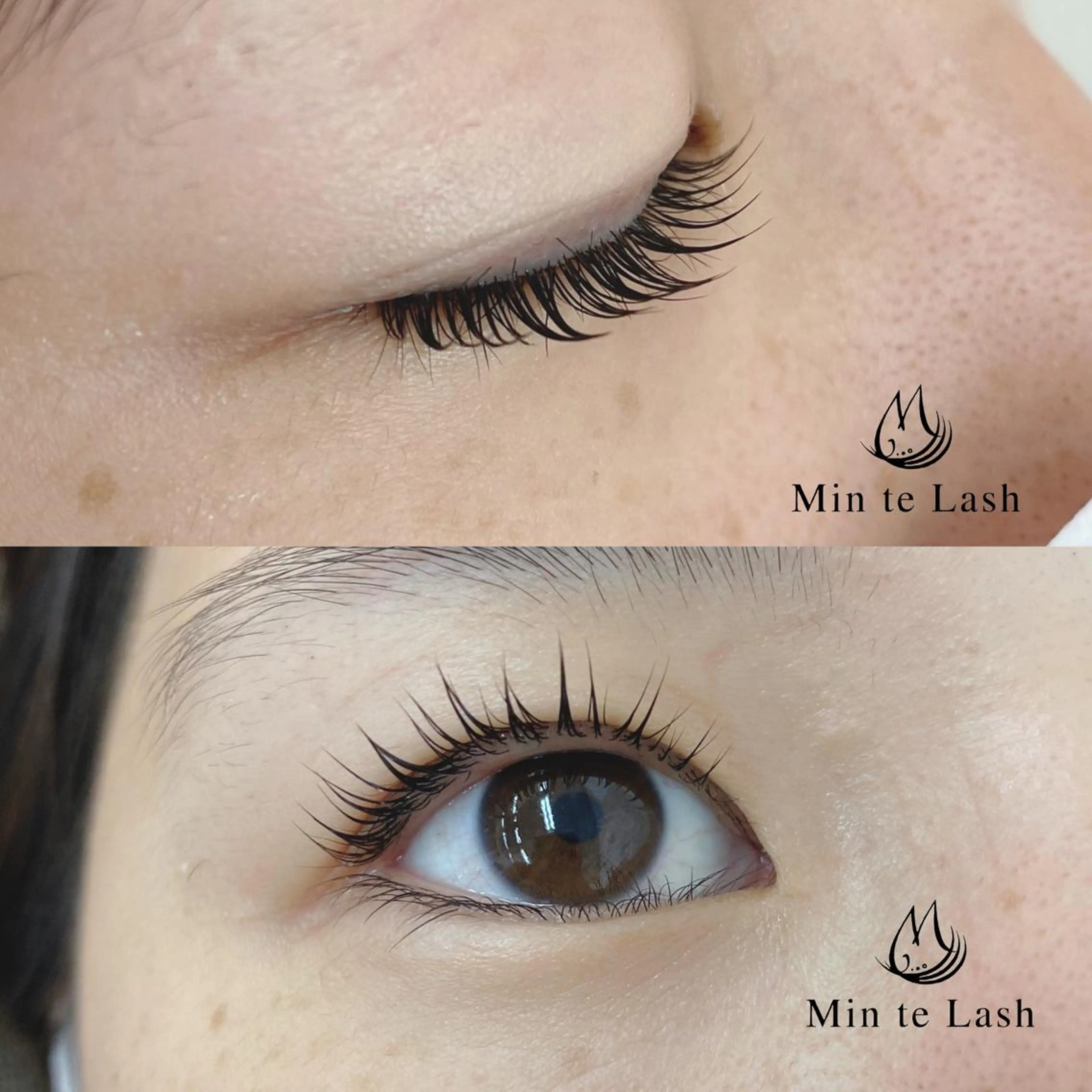 マツエク・マツパ パリジェンヌラッシュリフト EyelashSalon REPOS所属・REPOS 🎀束感 ・マスカラパーマのマツエク・マツパデザイン