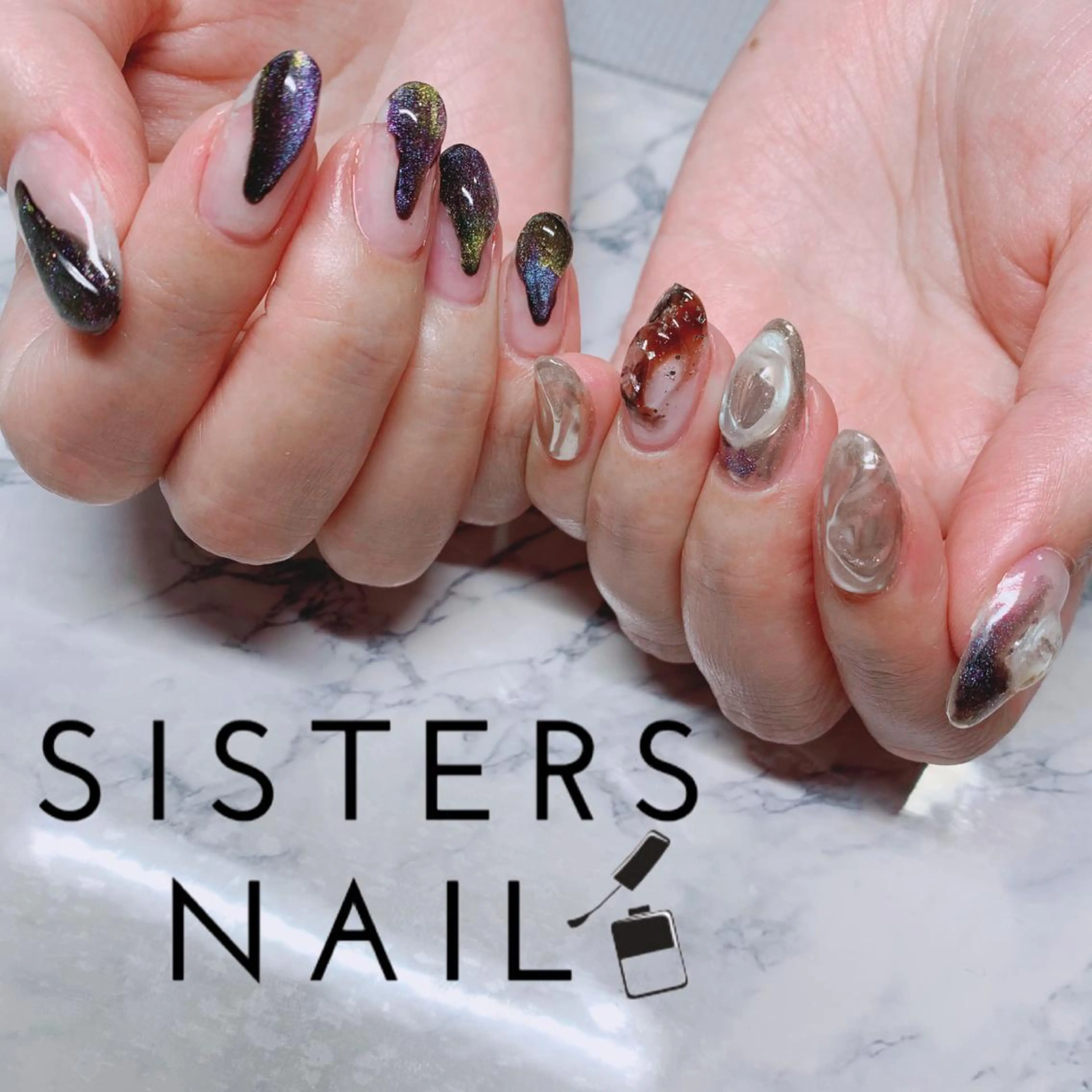 ネイル ハンドネイル ハンドケア sisters nail.fのネイルデザイン
