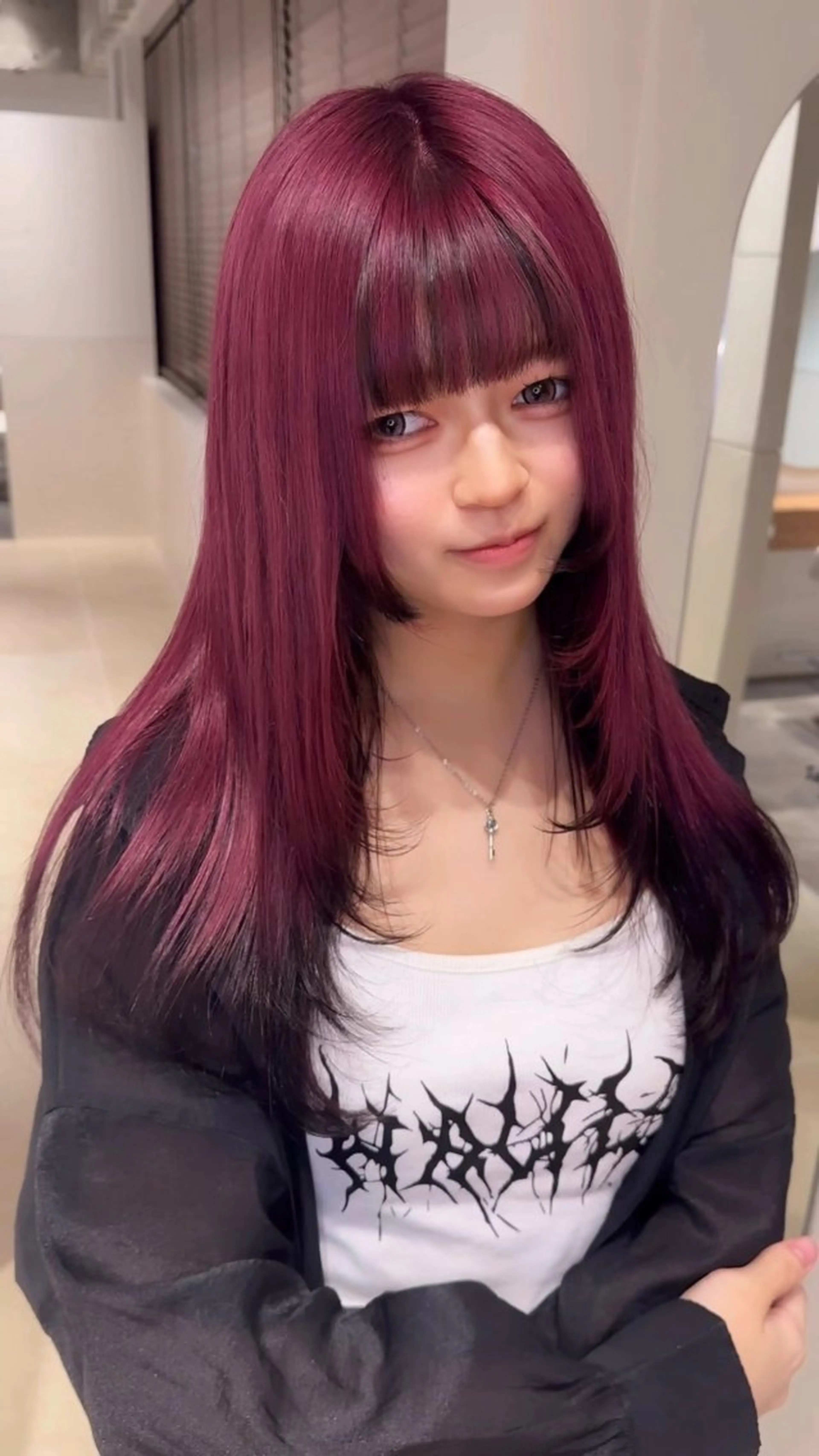 ミディアム ヘアカラー トリートメント ヘアセット 🎀愛されモテヘア♡ 梅澤夏基🎀のヘアスタイル