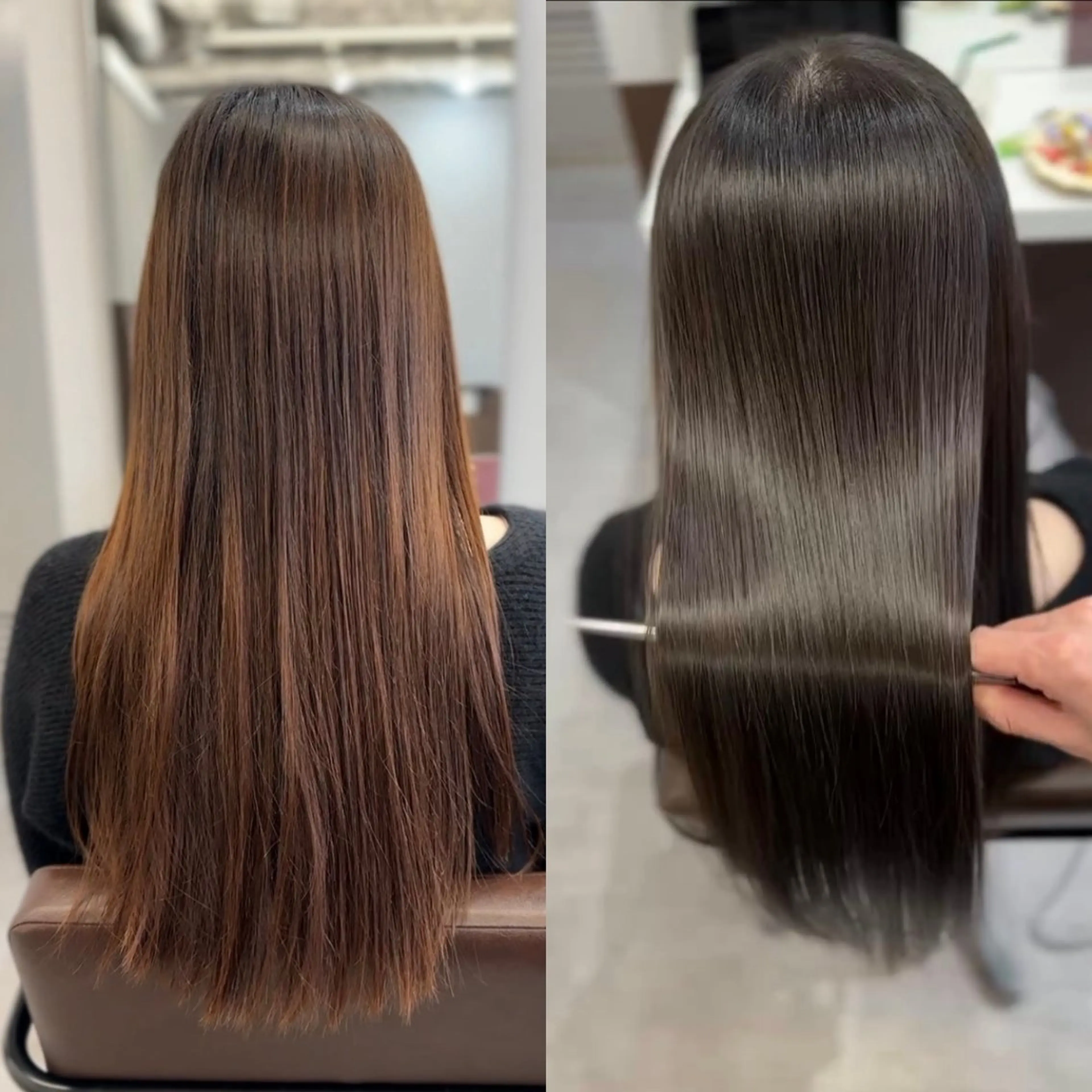 ロング 縮毛矯正 💎艶髪💎縮毛矯正 /髪質改善/ひかるのヘアスタイル
