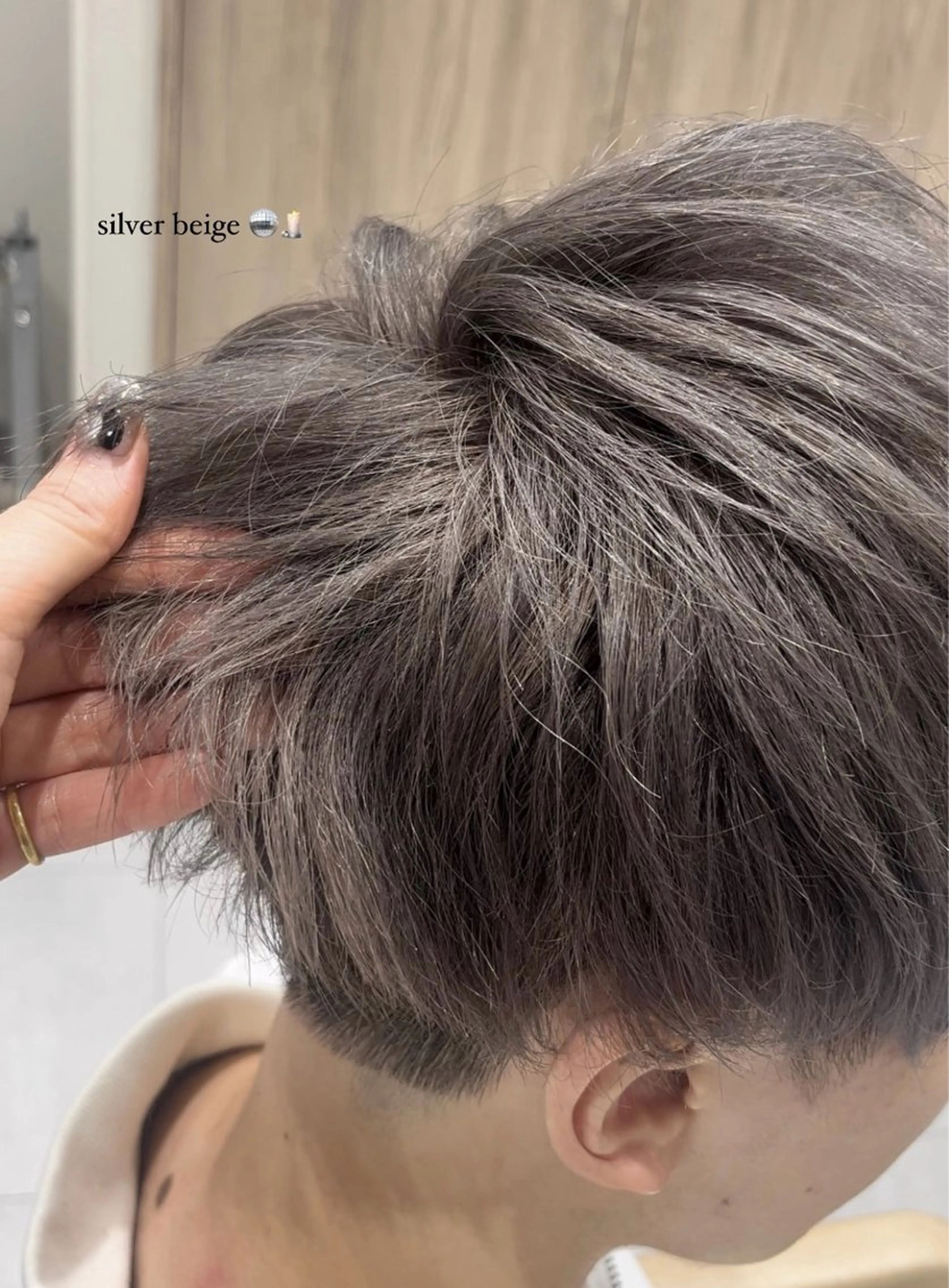 ショート カラー カット ヘアカラー バレイヤージュ/ヘア アレンジ/shionのヘアスタイル