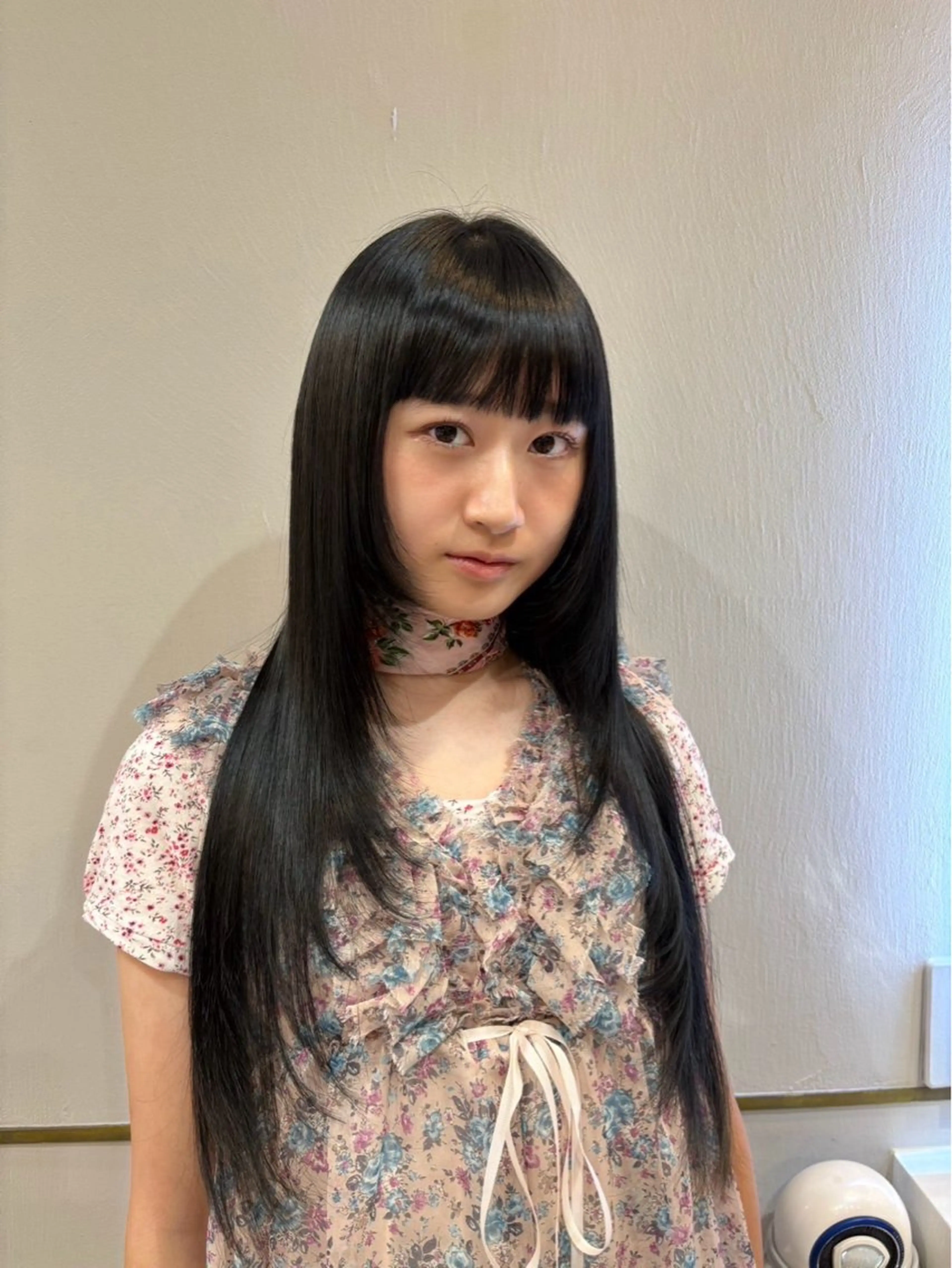 ロング ヘアカラー トリートメント Tia.所属・縮毛矯正／髪質改善 _MiMiのヘアスタイル