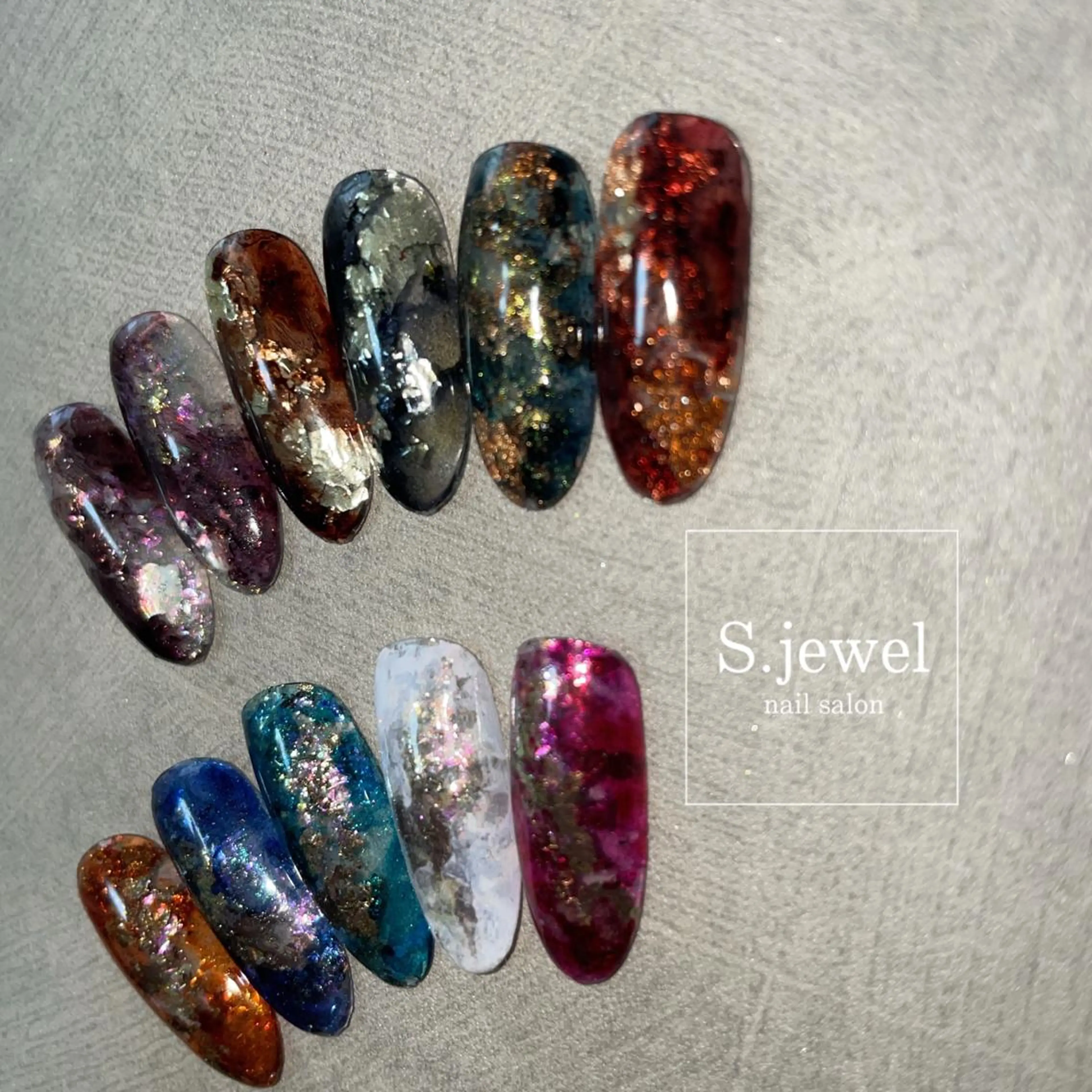 ネイル S♡JEWEL所属・S. JEWELのネイルデザイン