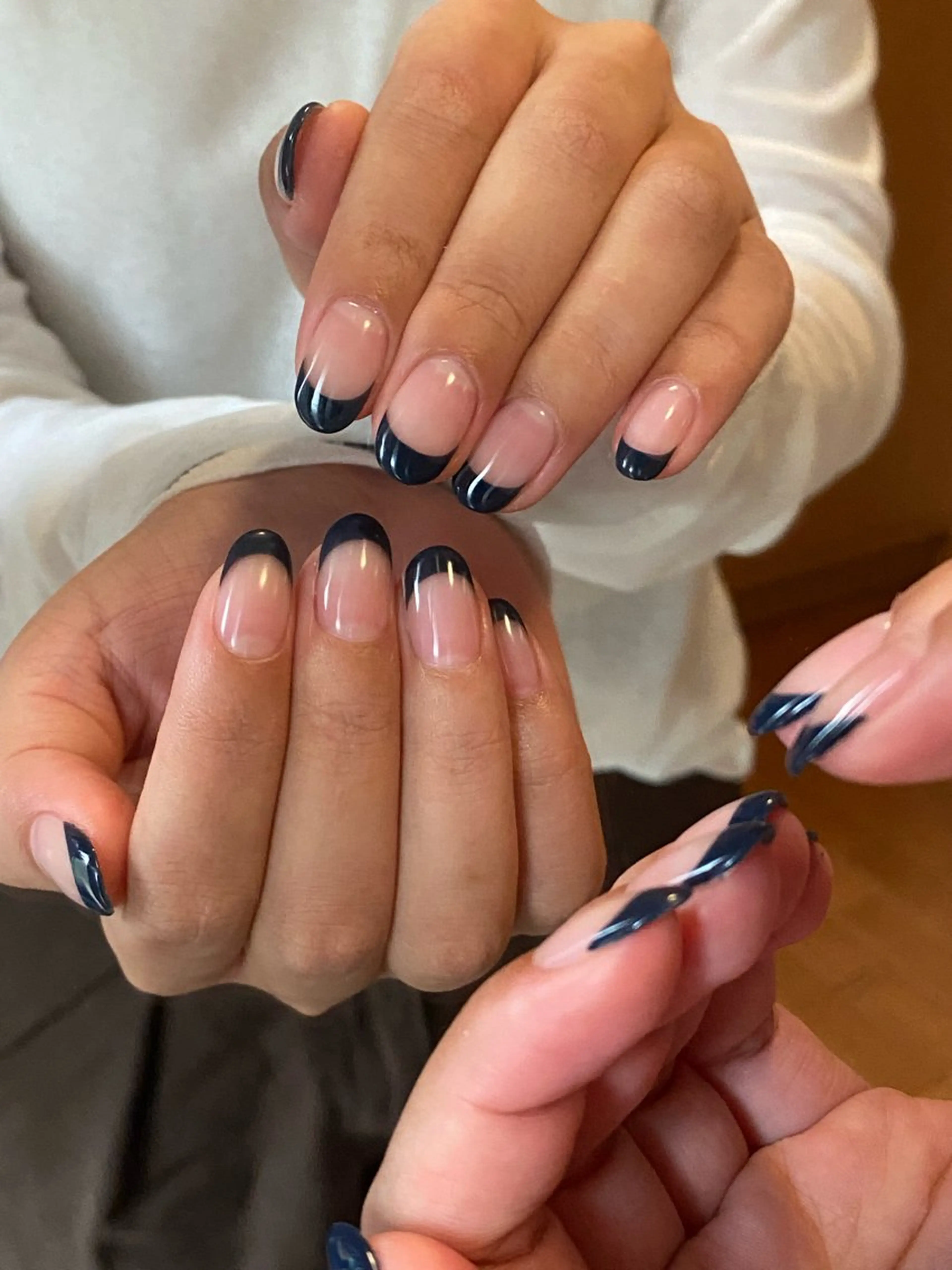 クリアベース,フレンチネイル🎀の写真