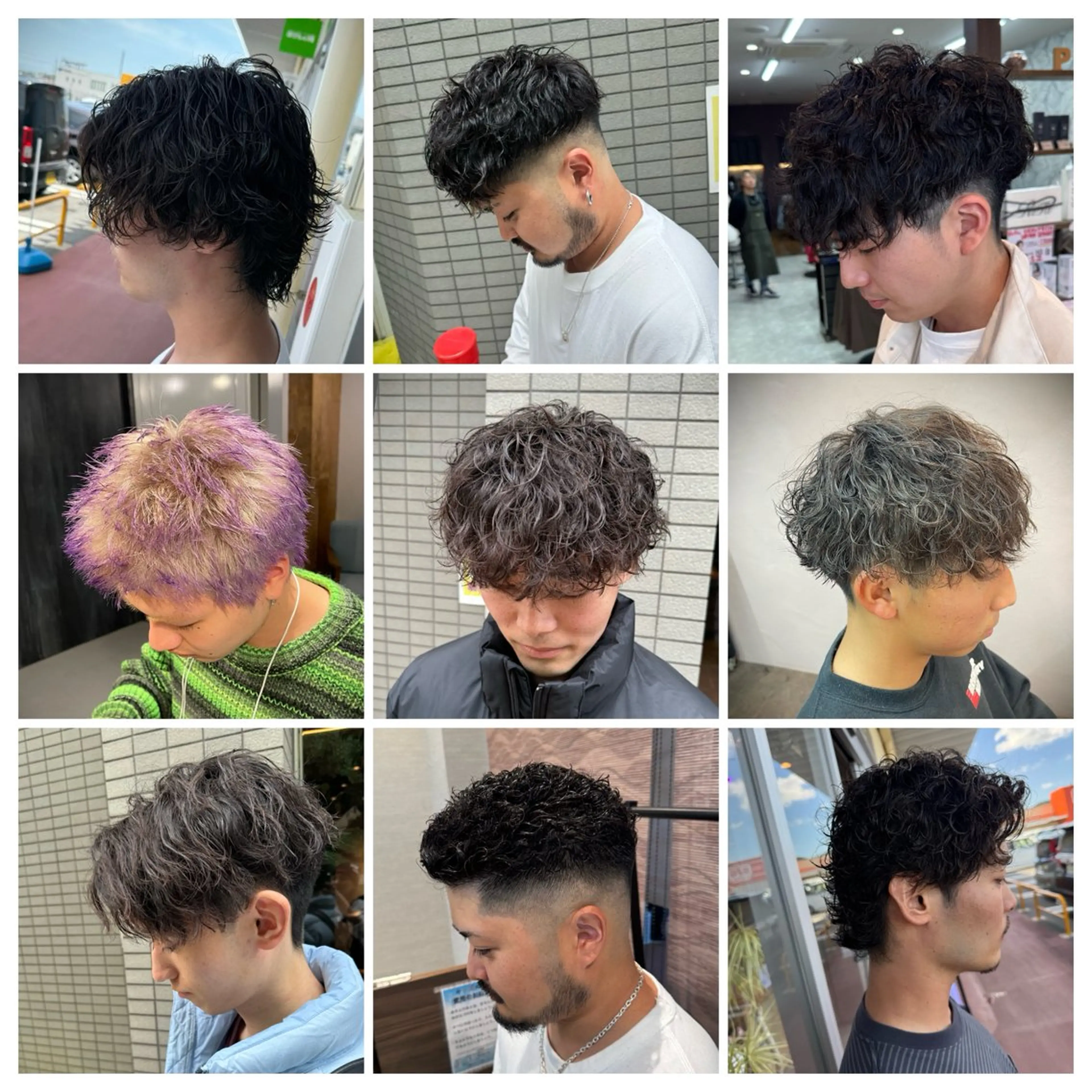 メンズ カット パーマ KamiBito +plus 香芝店所属・吉田 剛のヘアスタイル