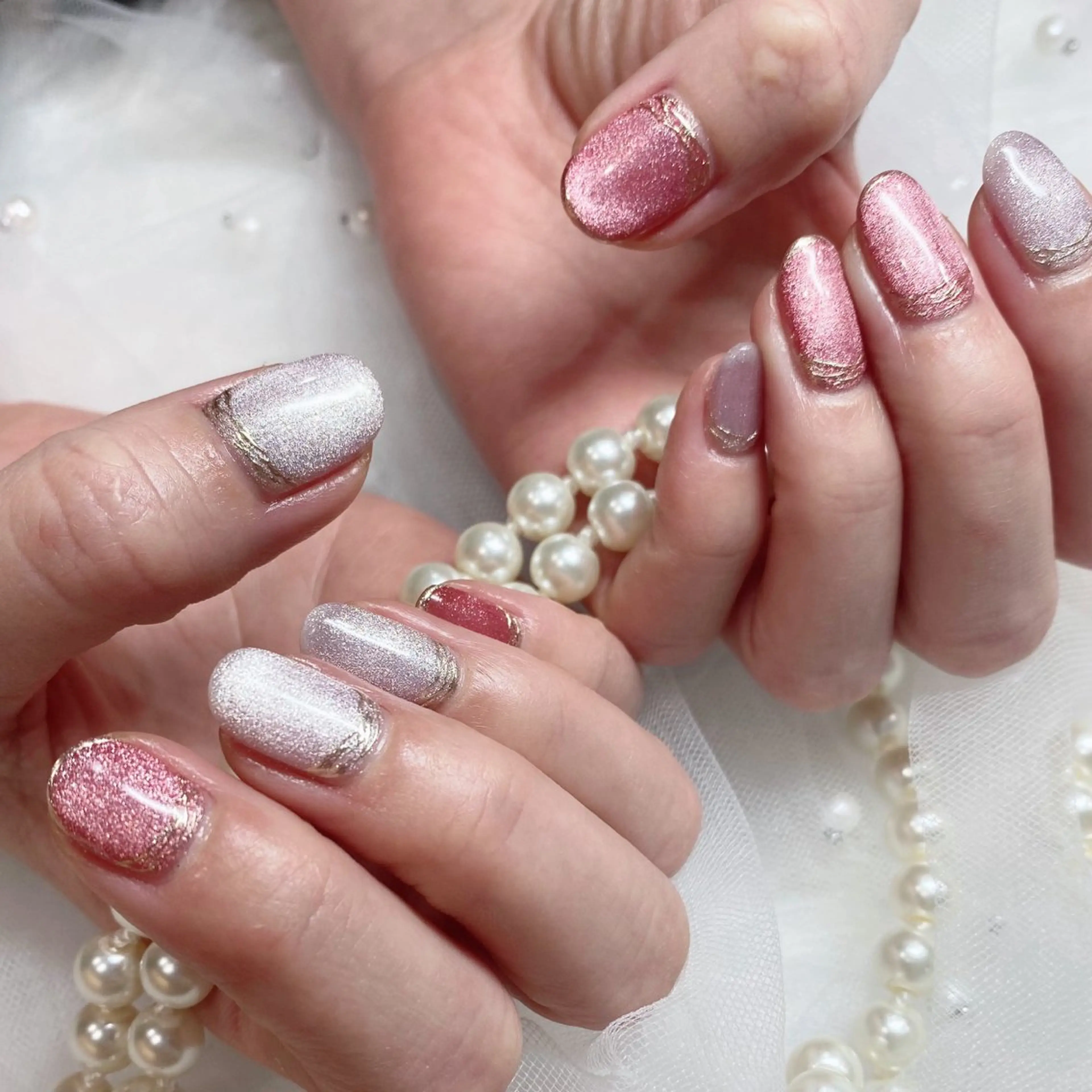 ネイル ハンドネイル zir nail♡ shikakuraのネイルデザイン