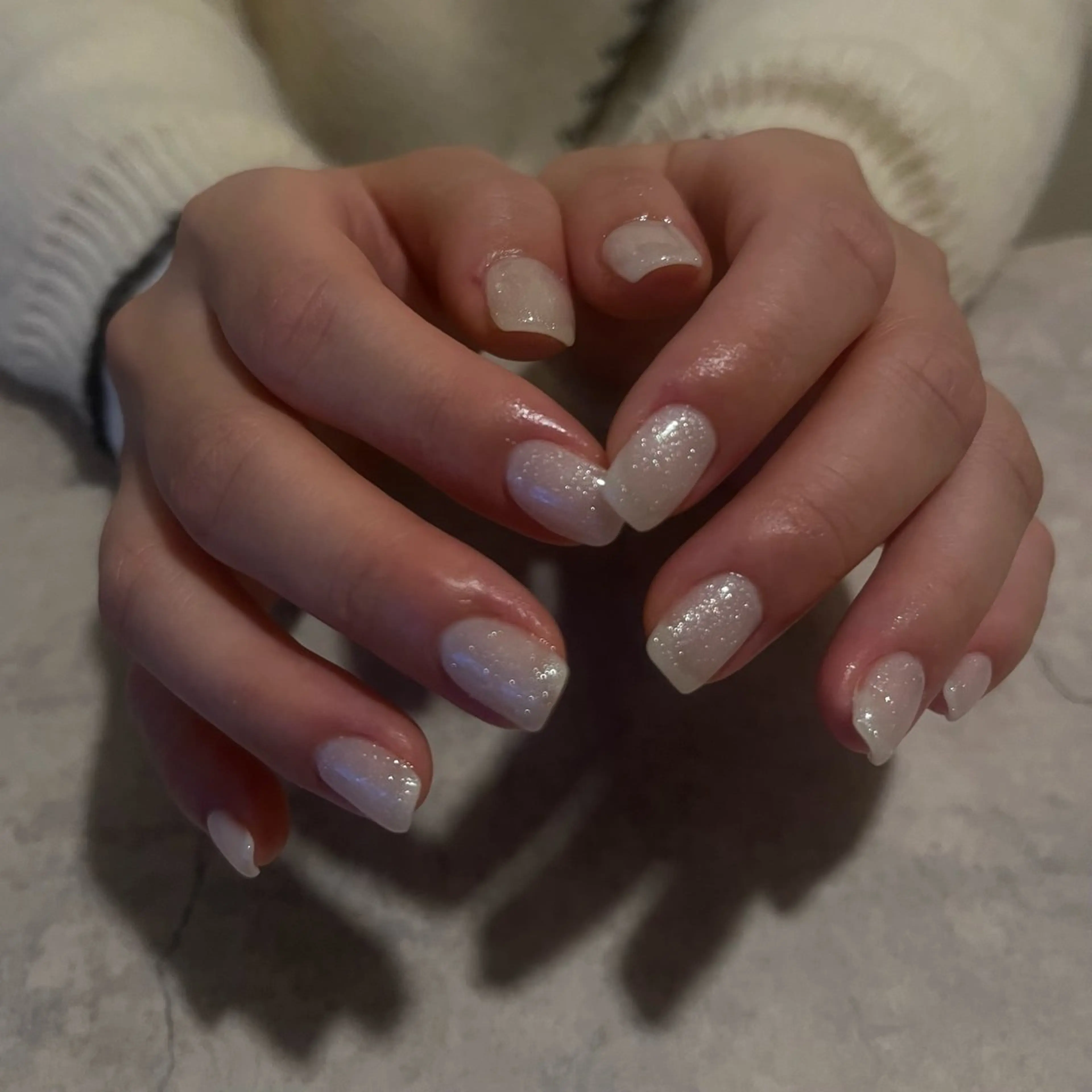 ネイル ラメ(グリッター) ハンドネイル vegh.所属・vegh. nail／阿波座のネイルデザイン