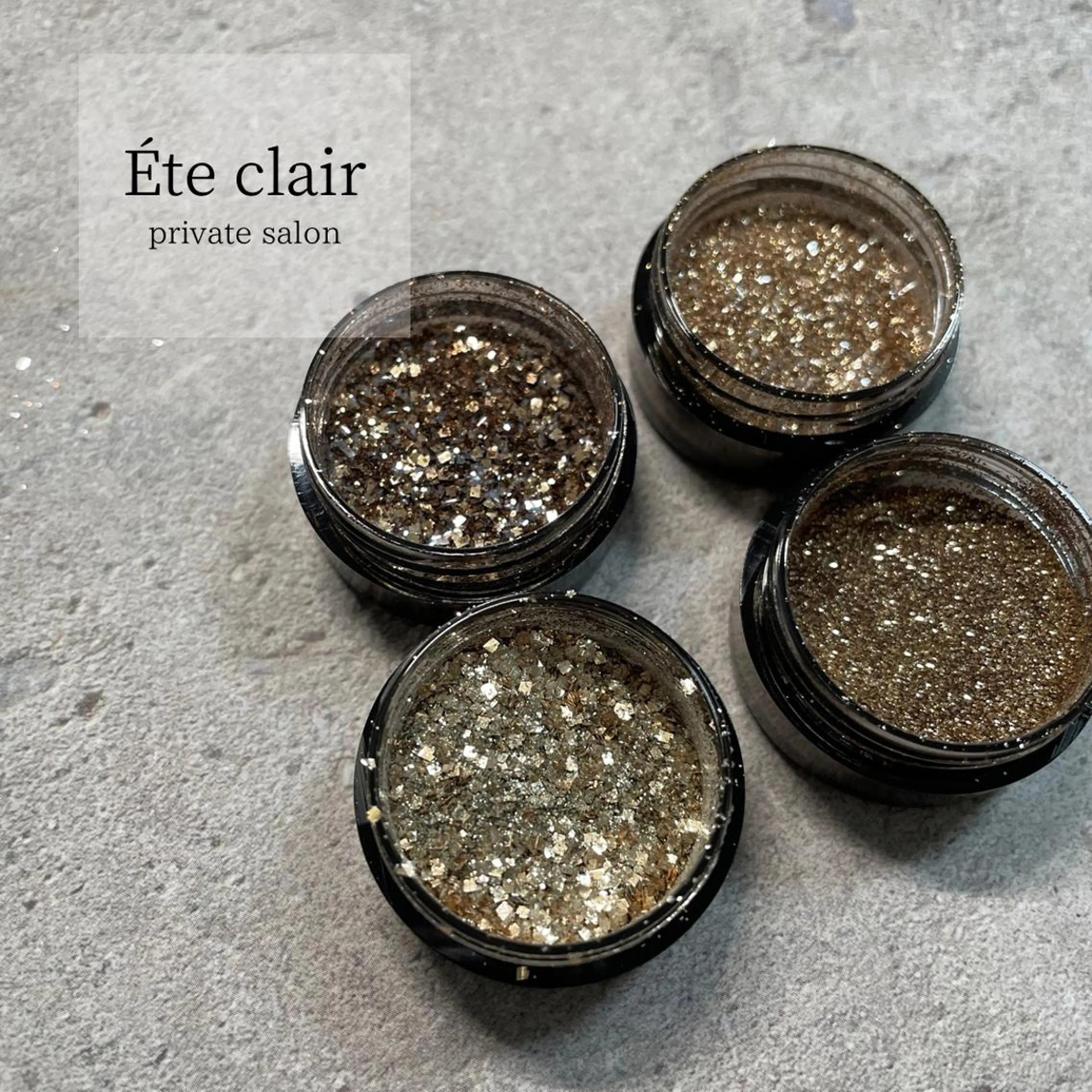 ネイル ラメ(グリッター) Ète clair エテクレールのネイルデザイン