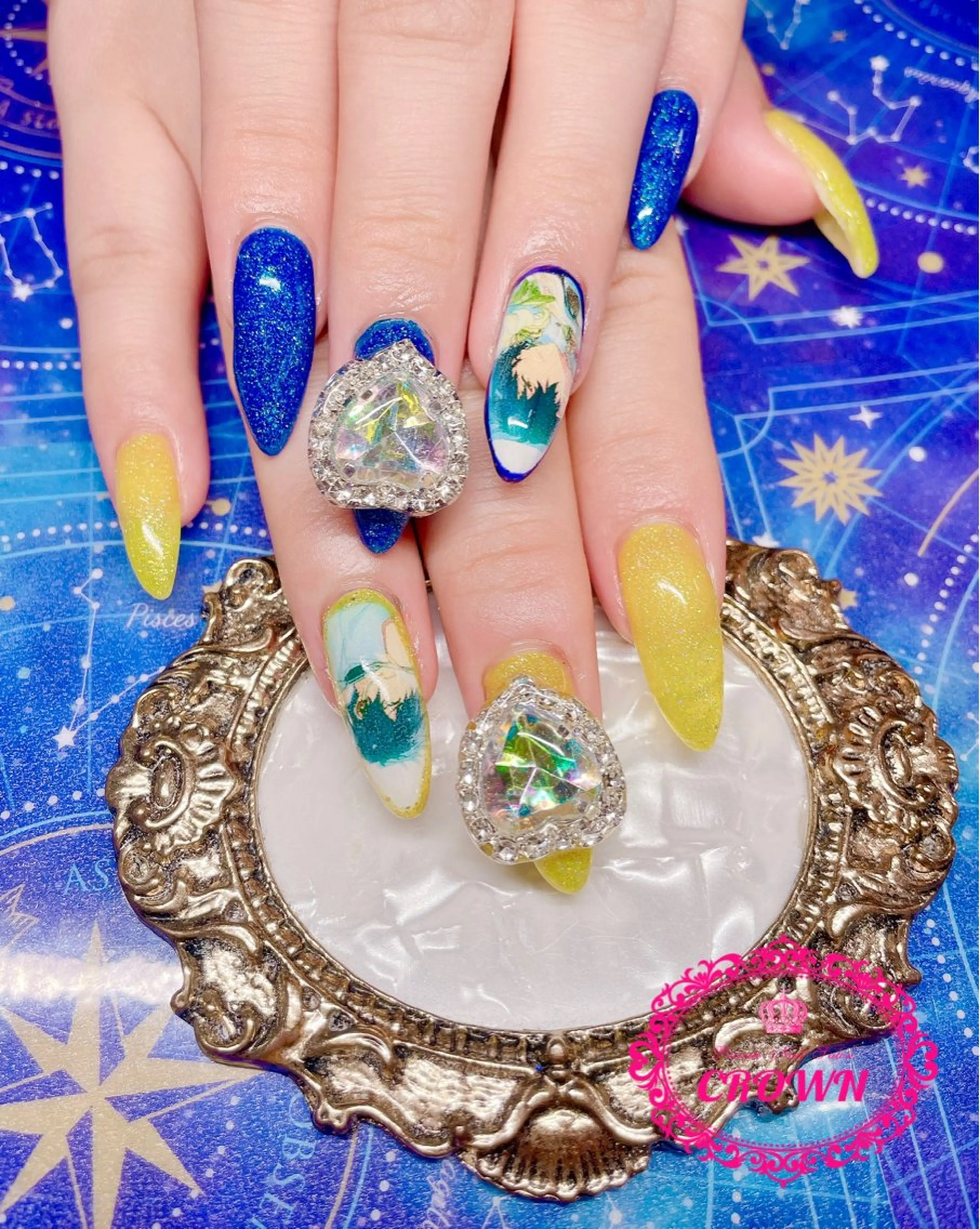 ネイル CROWN プライベートサロンのネイルデザイン