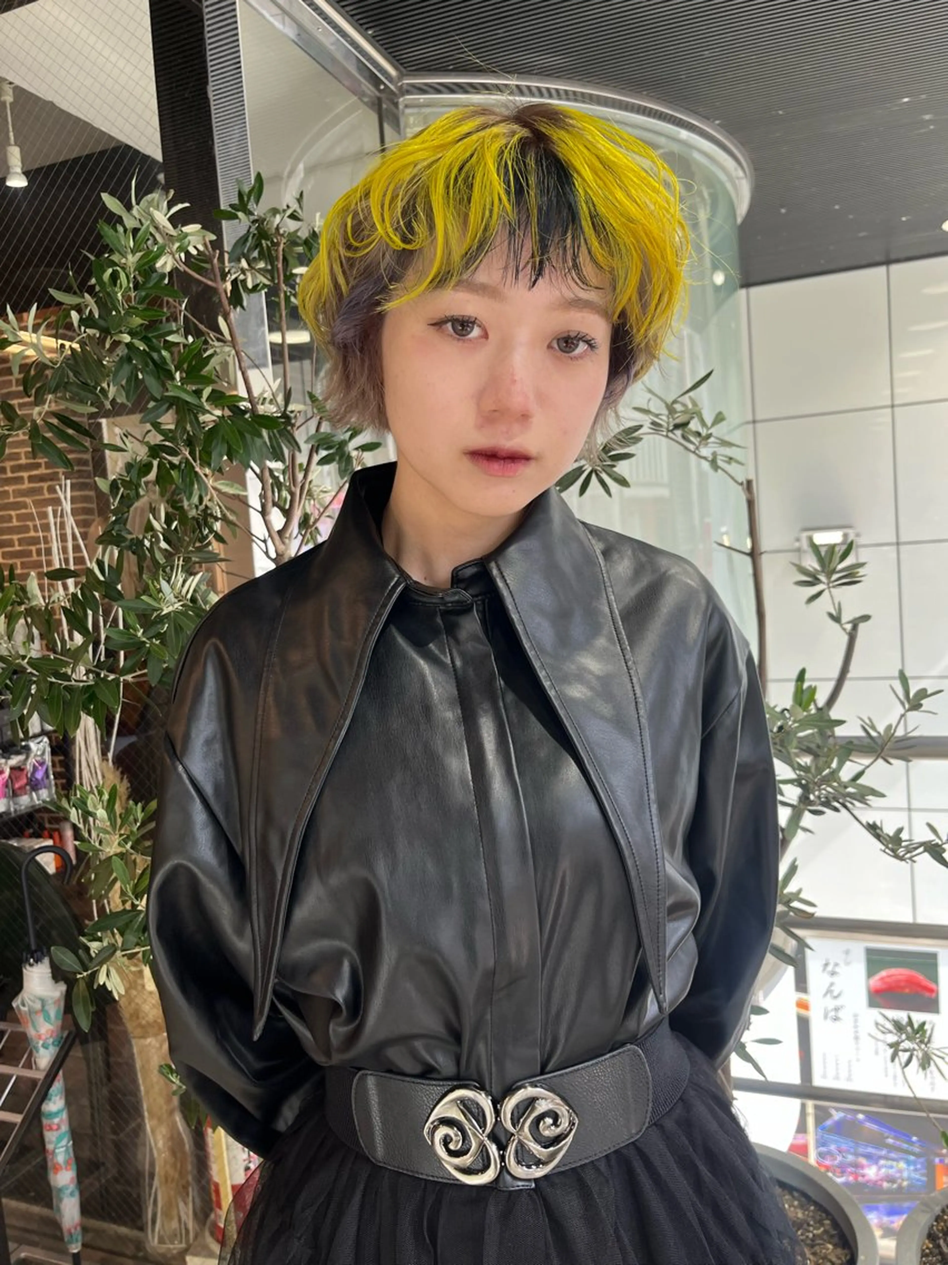 ショート カラー 💖デザインカラー/ タダ ハナカ💖のヘアスタイル