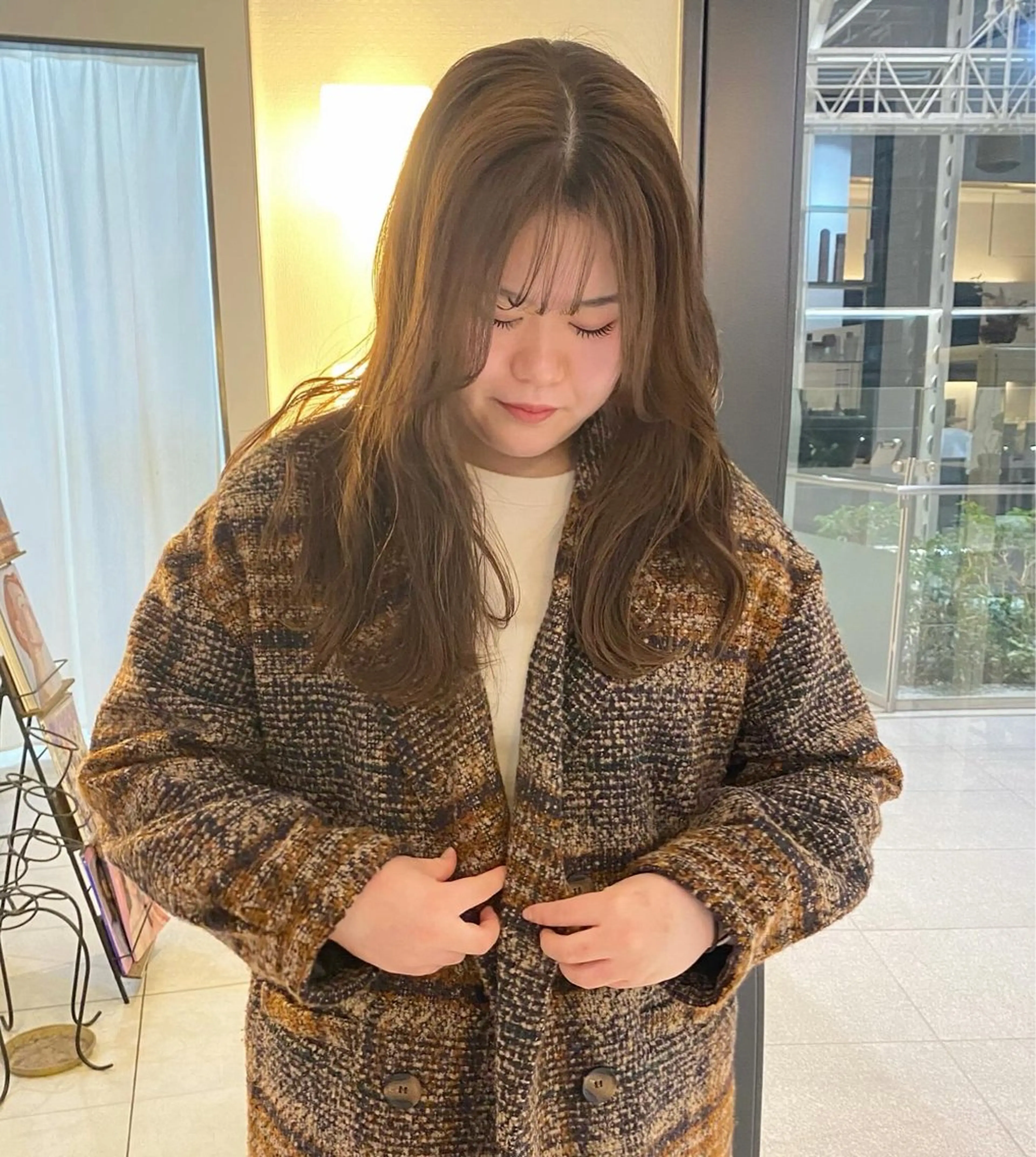 ロング カラー カット ヘアカラー トリートメント mai / linoah˚✧のヘアスタイル