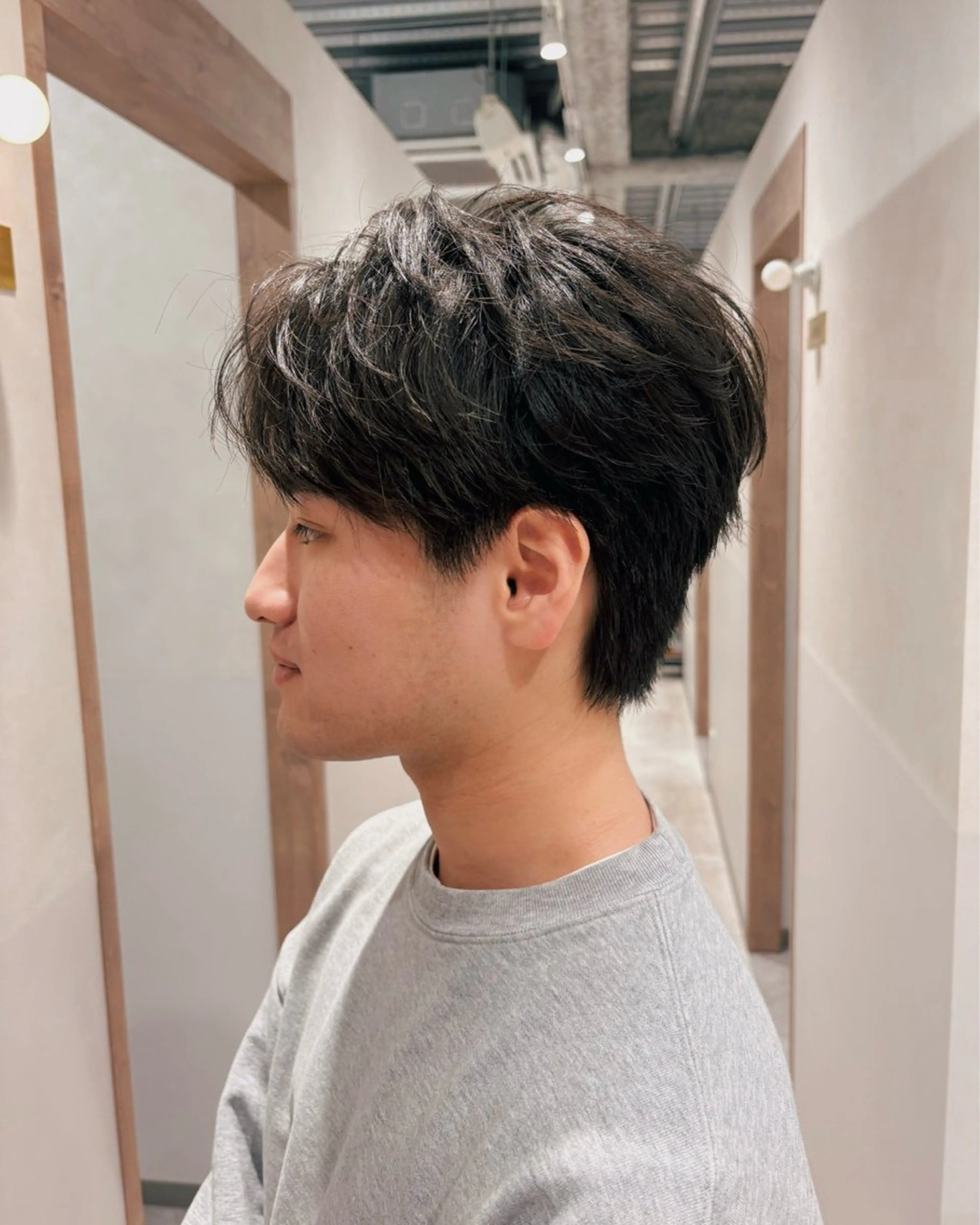 パーマ メンズ メンズパーマ/メンズ カット 田中気理真のヘアスタイル