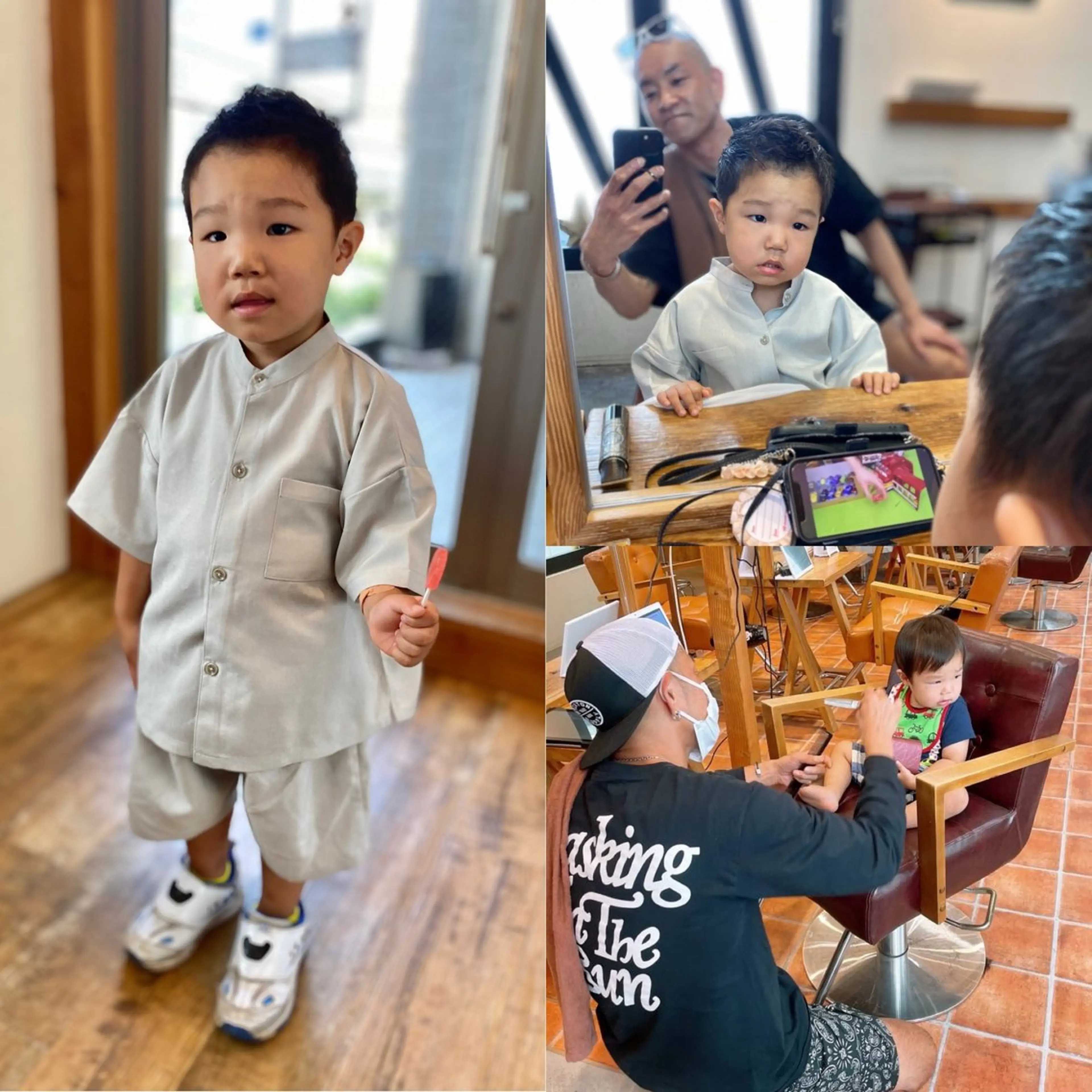 キッズ カット 木村丈晴✂️ご来店 お待ちしてます😊のヘアスタイル