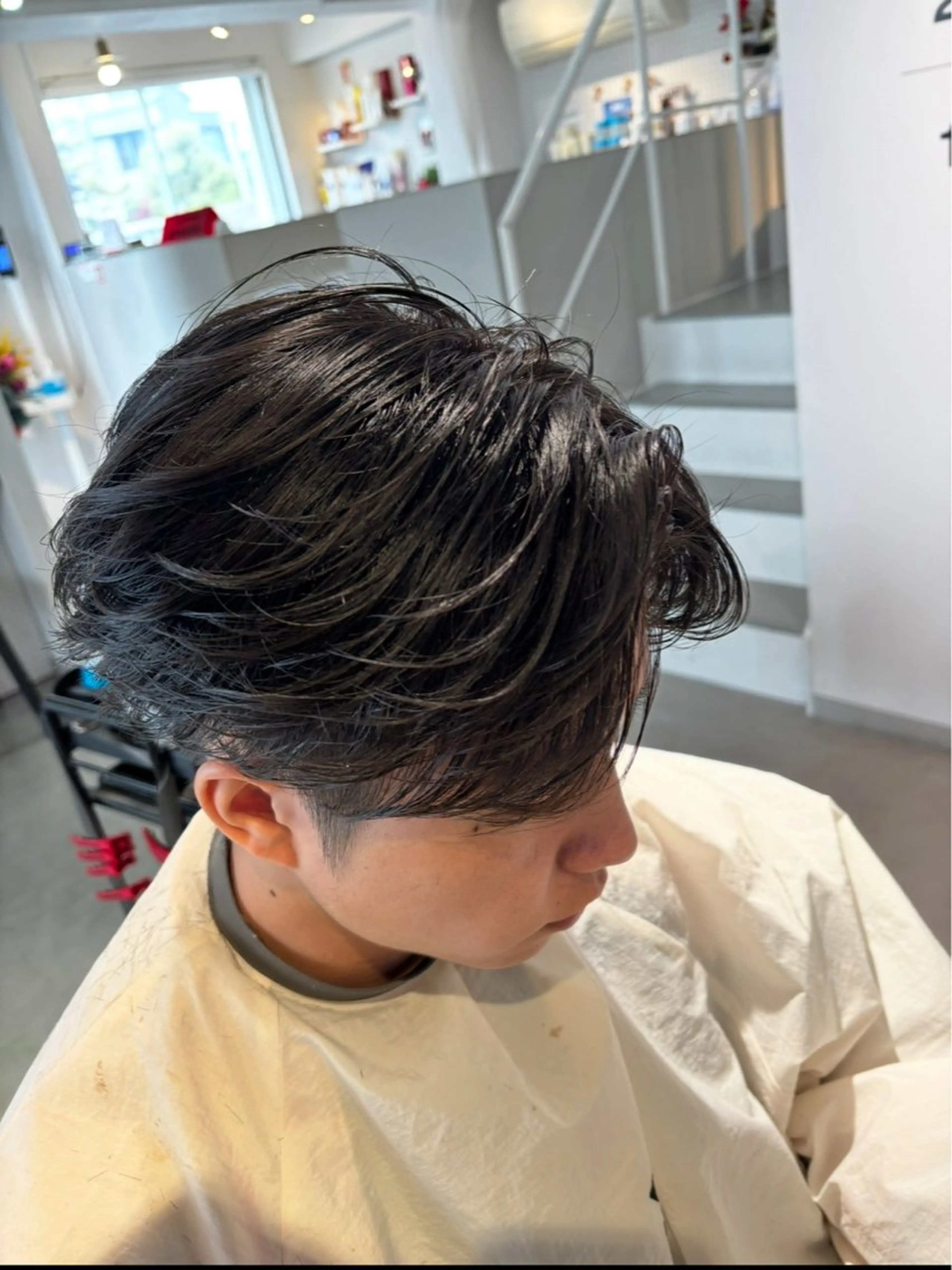 ショート メンズ ショートヘア lumier juriaのヘアスタイル