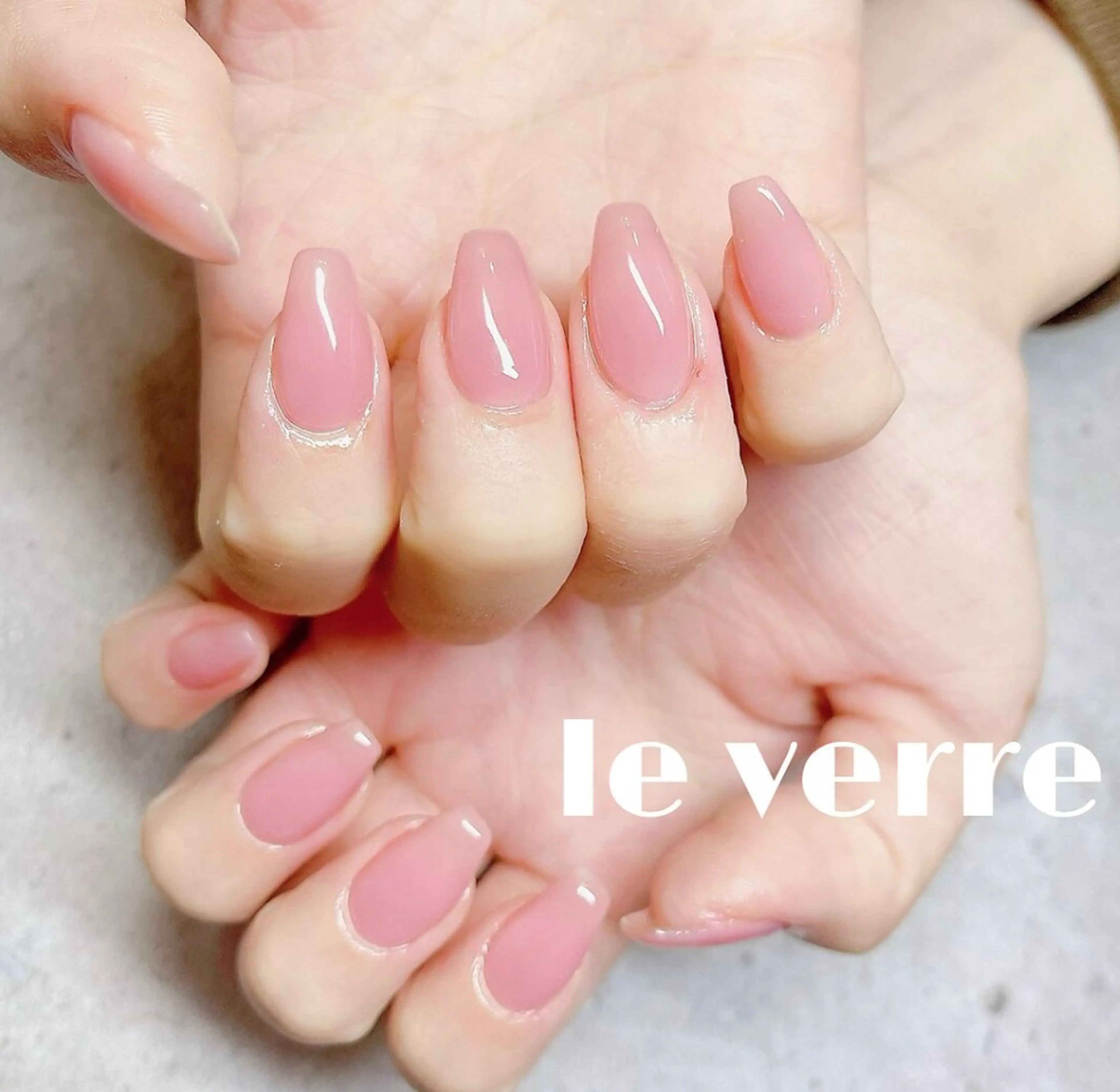 ネイル ハンドネイル le verre久屋公園所属・le verre 久屋公園のネイルデザイン