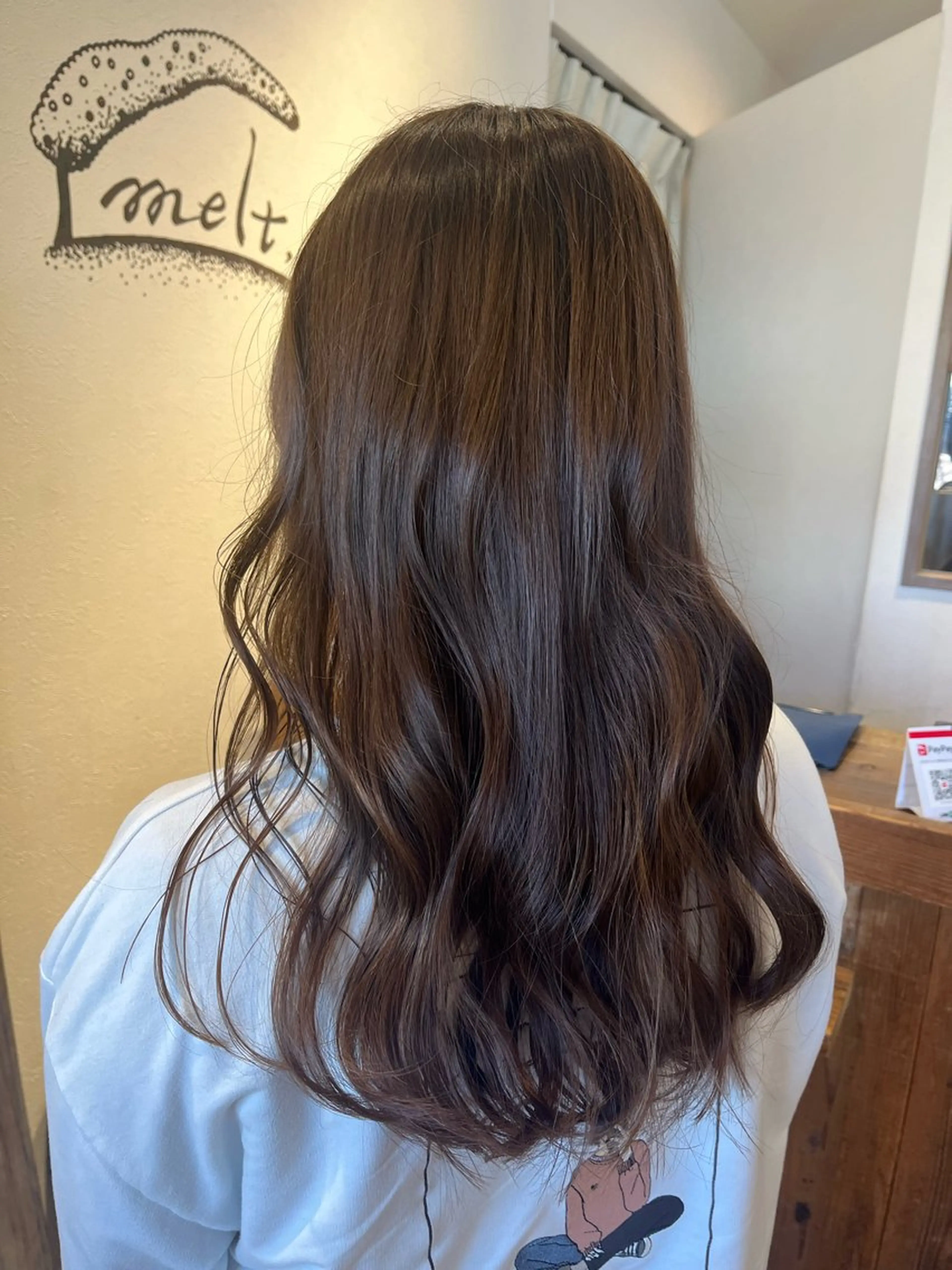 セミロング カラー ベージュカラー ブラウンカラー モカベージュ カット ヘアカラー トリートメント ヘッドスパ 上品な暖色/丸みボブ Chie🪷のヘアスタイル