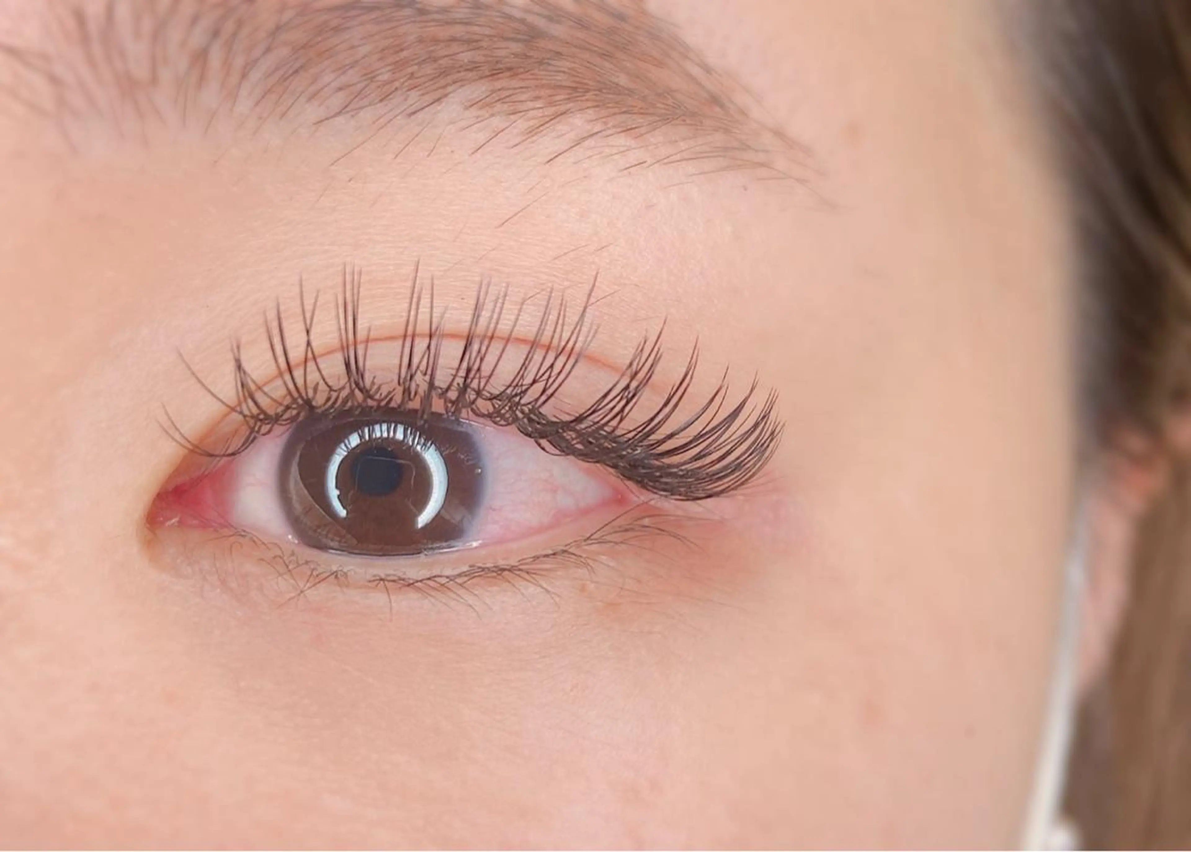 マツエク・マツパ Cカール フラットラッシュ マツエク LASHIQ南堀江 奥優美のマツエク・マツパデザイン