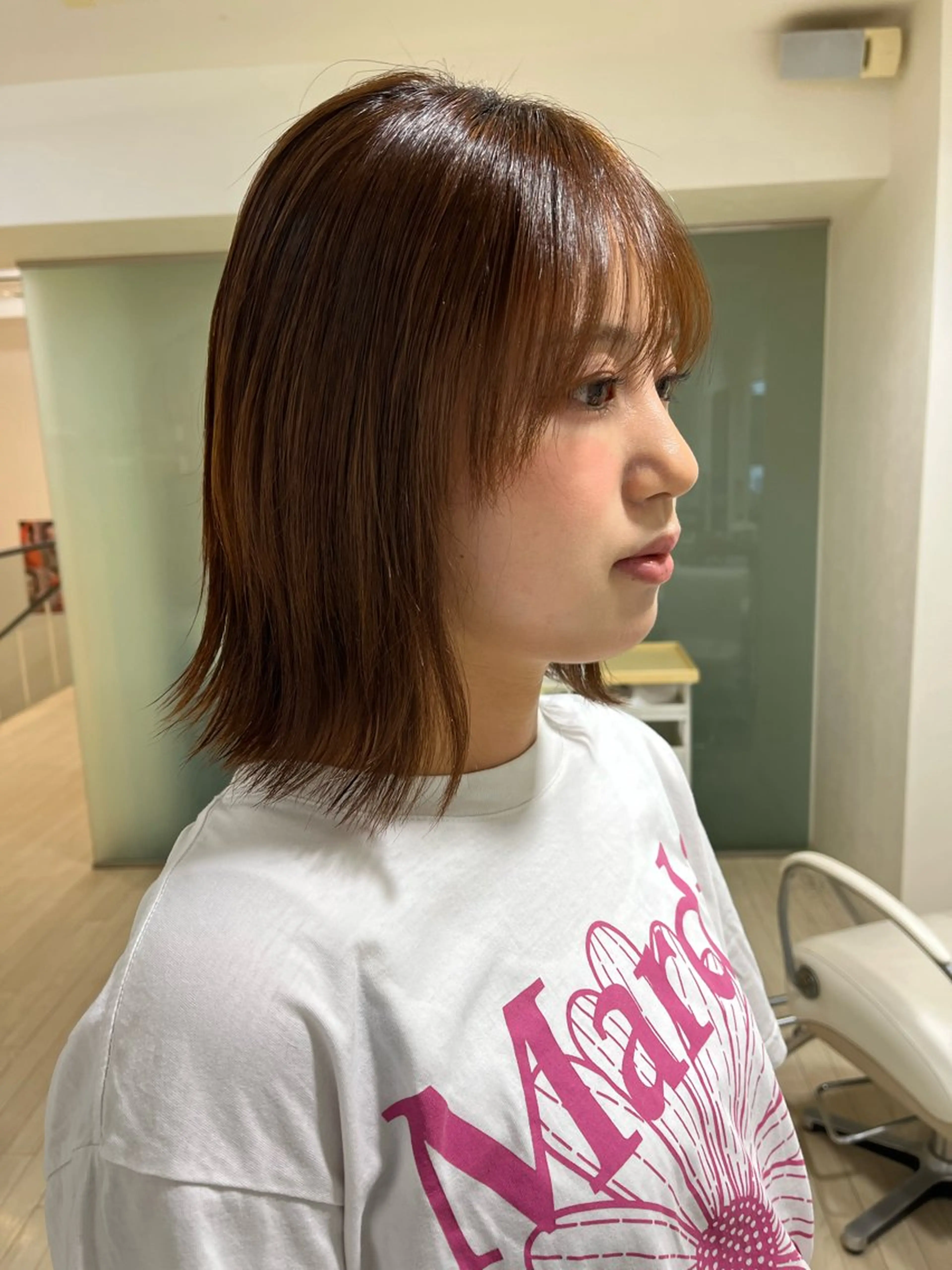 ミディアム Ａ'SHU.F所属・神崎 一洋のヘアスタイル