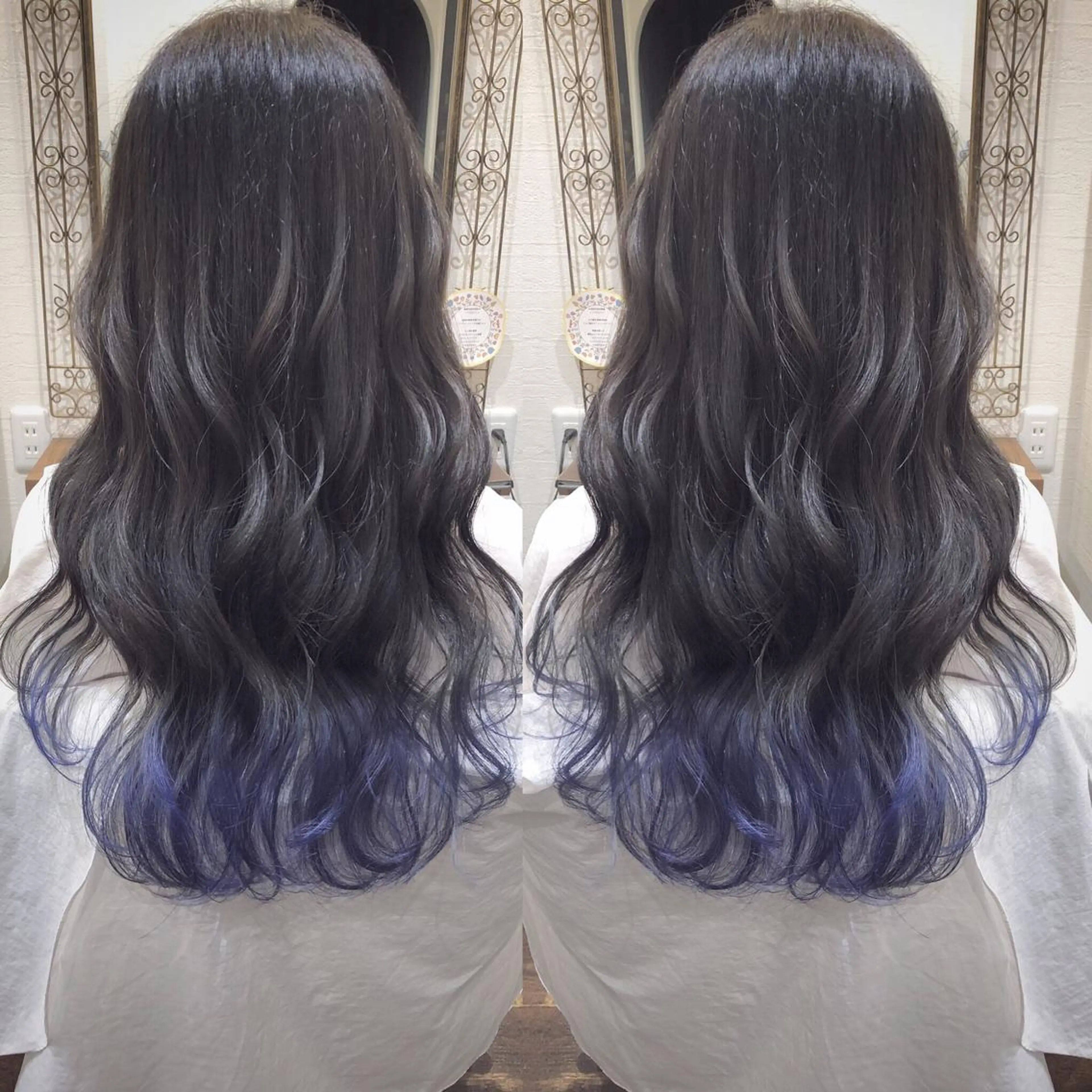 ロング 皆巳 達郎のヘアスタイル