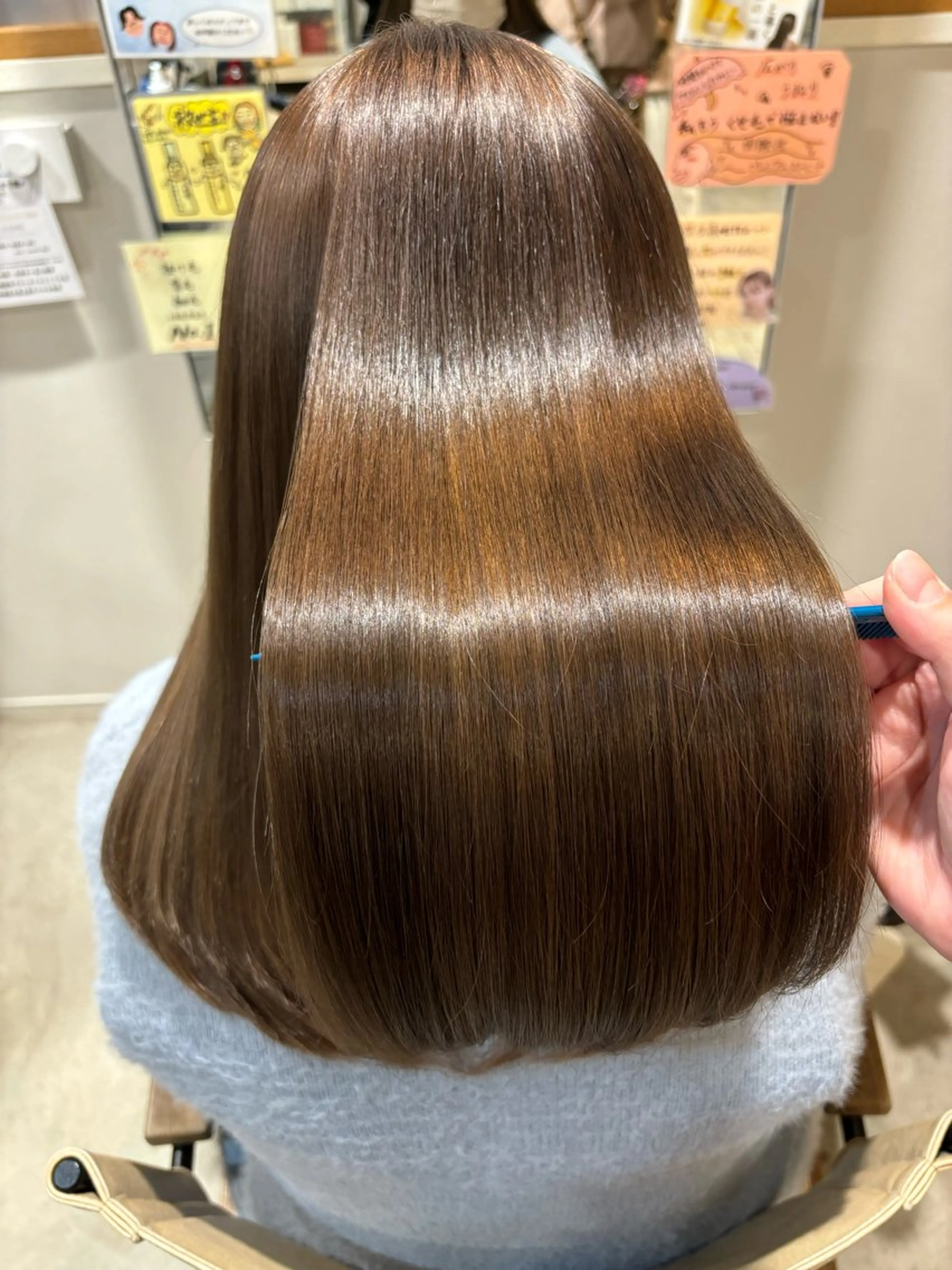 ブリーチ(1回)➕オンカラー✊🏻‪ ̖́-‬の写真