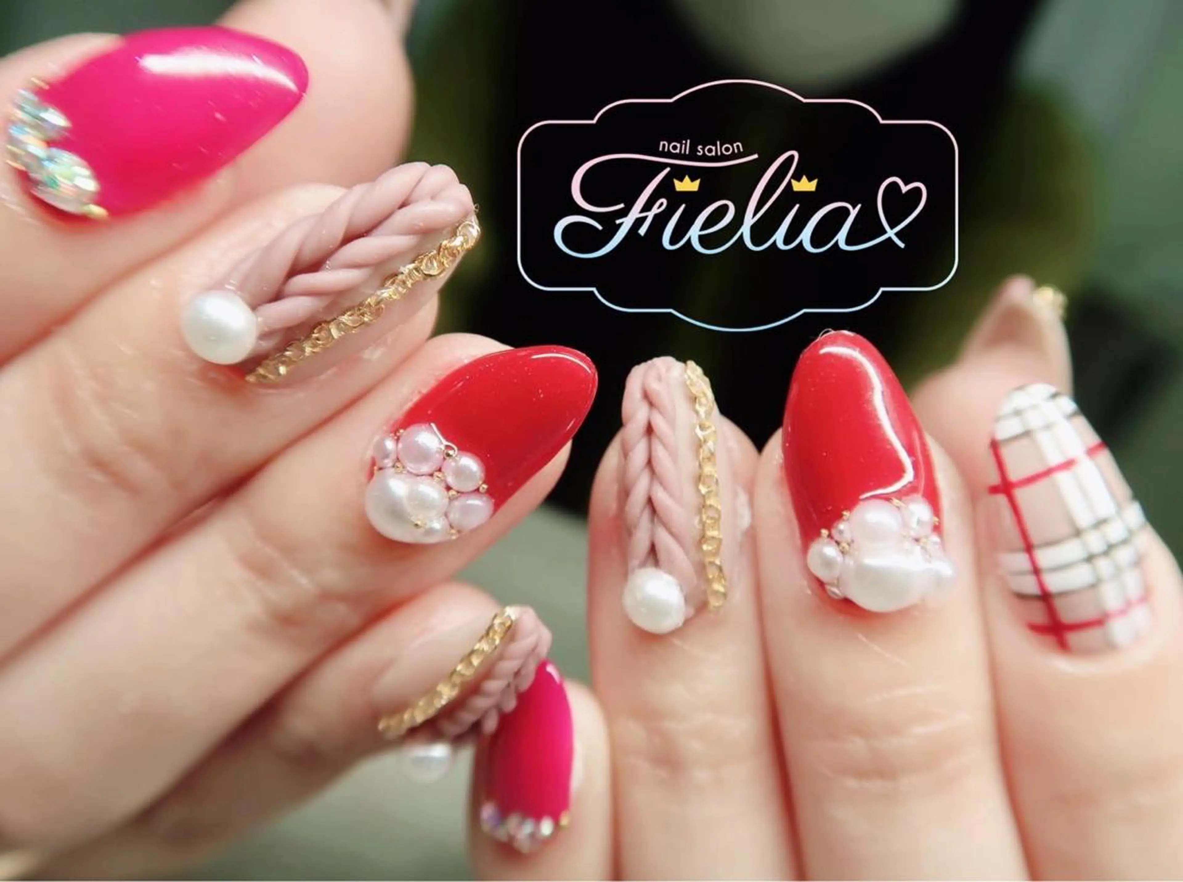 ネイル ハンドネイル Fielia momoのネイルデザイン