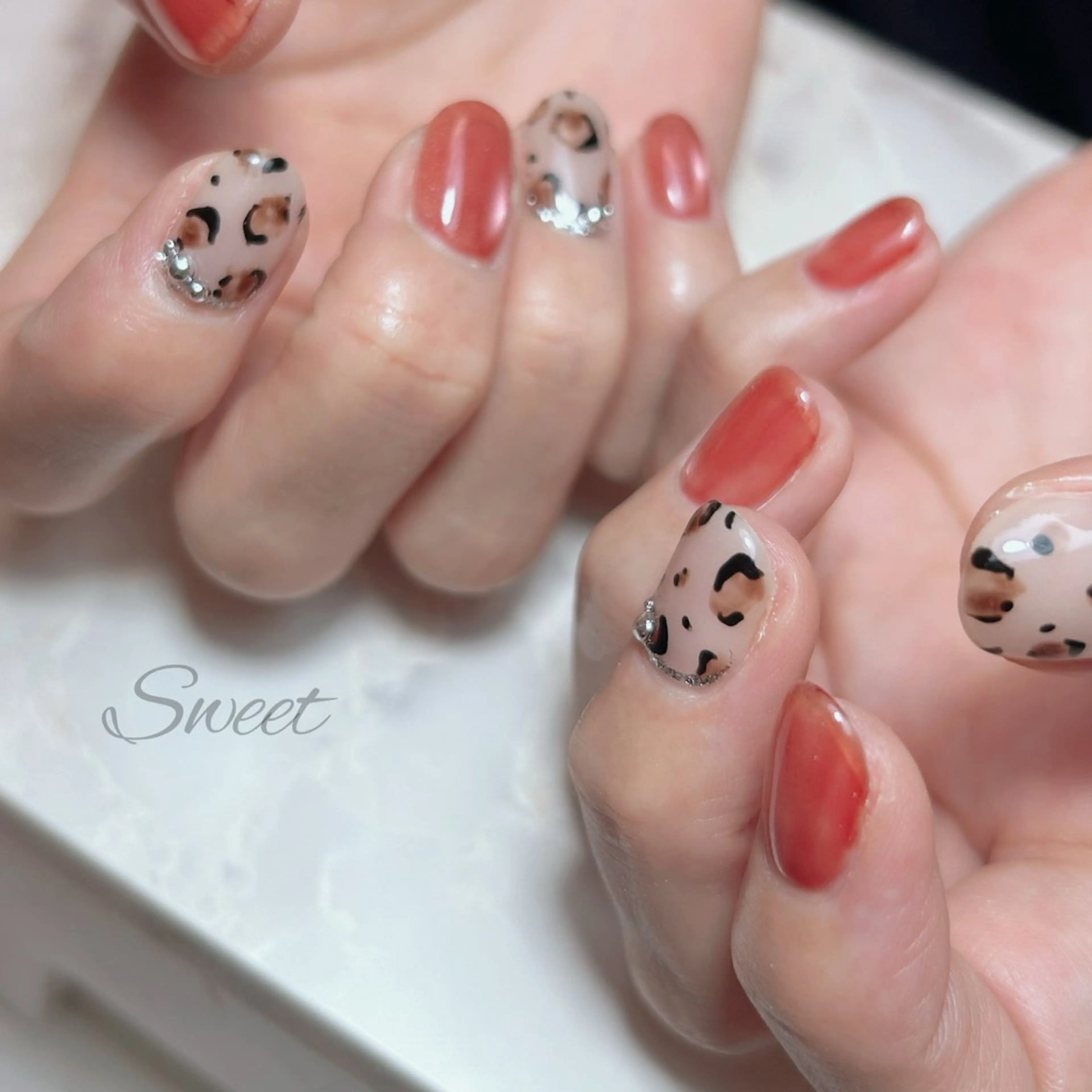 ネイル ハンドネイル sweet 仲野陽子のネイルデザイン