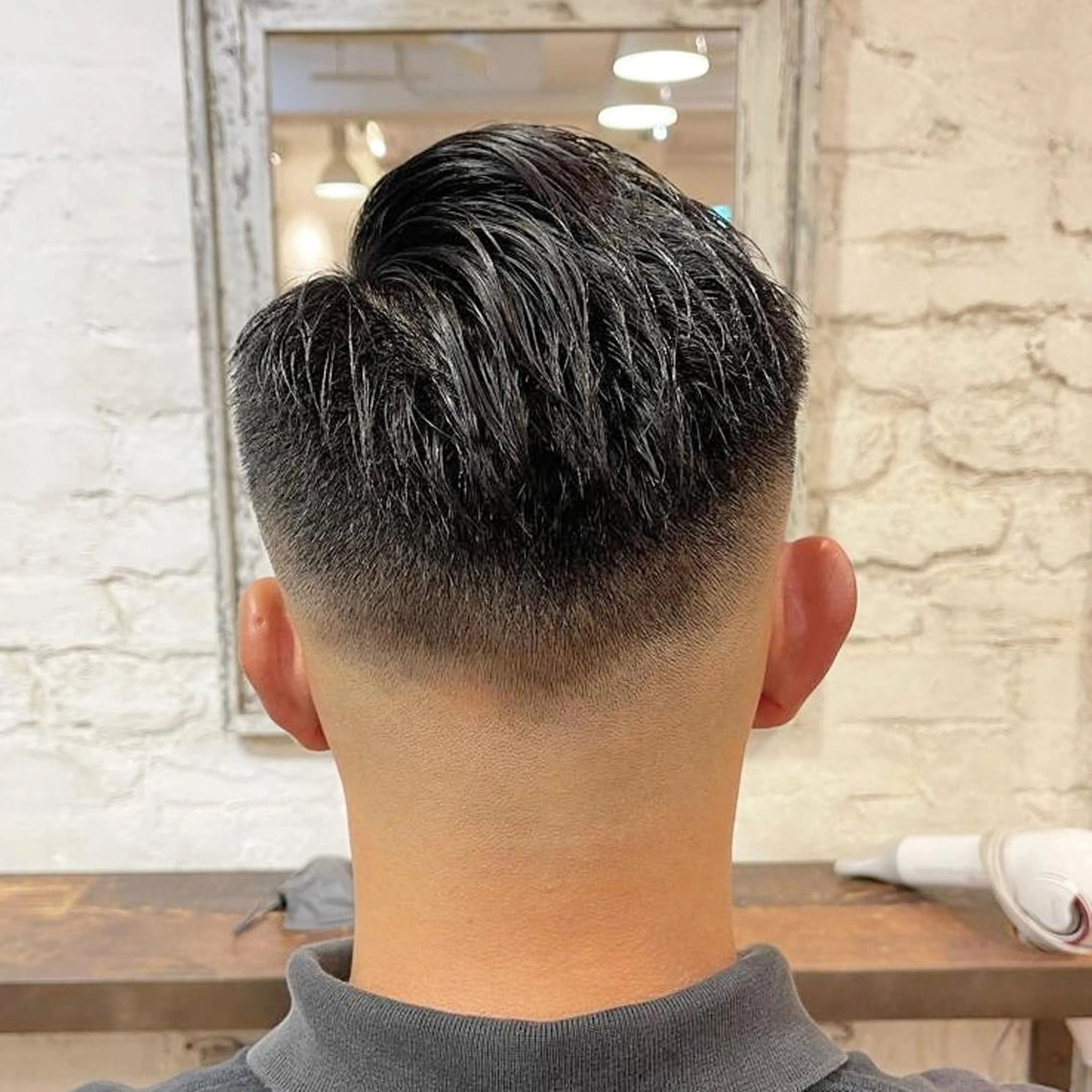 ショート メンズ カット Hair make ONE  008所属・メンズ/フェード/ バーバー/盛山大地のヘアスタイル