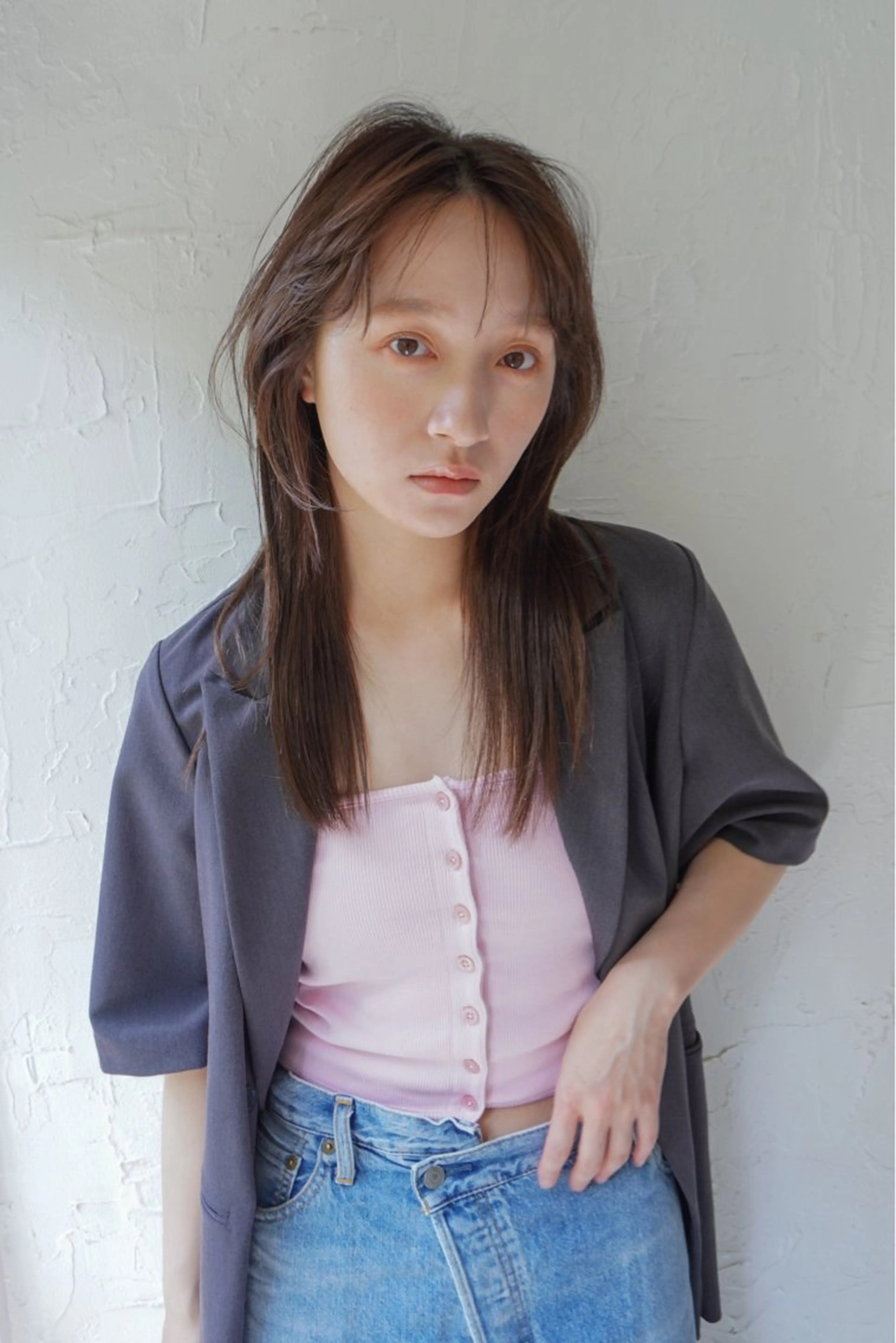 ロング カラー le'a所属・谷町/Le'a /竹原しおなのヘアスタイル