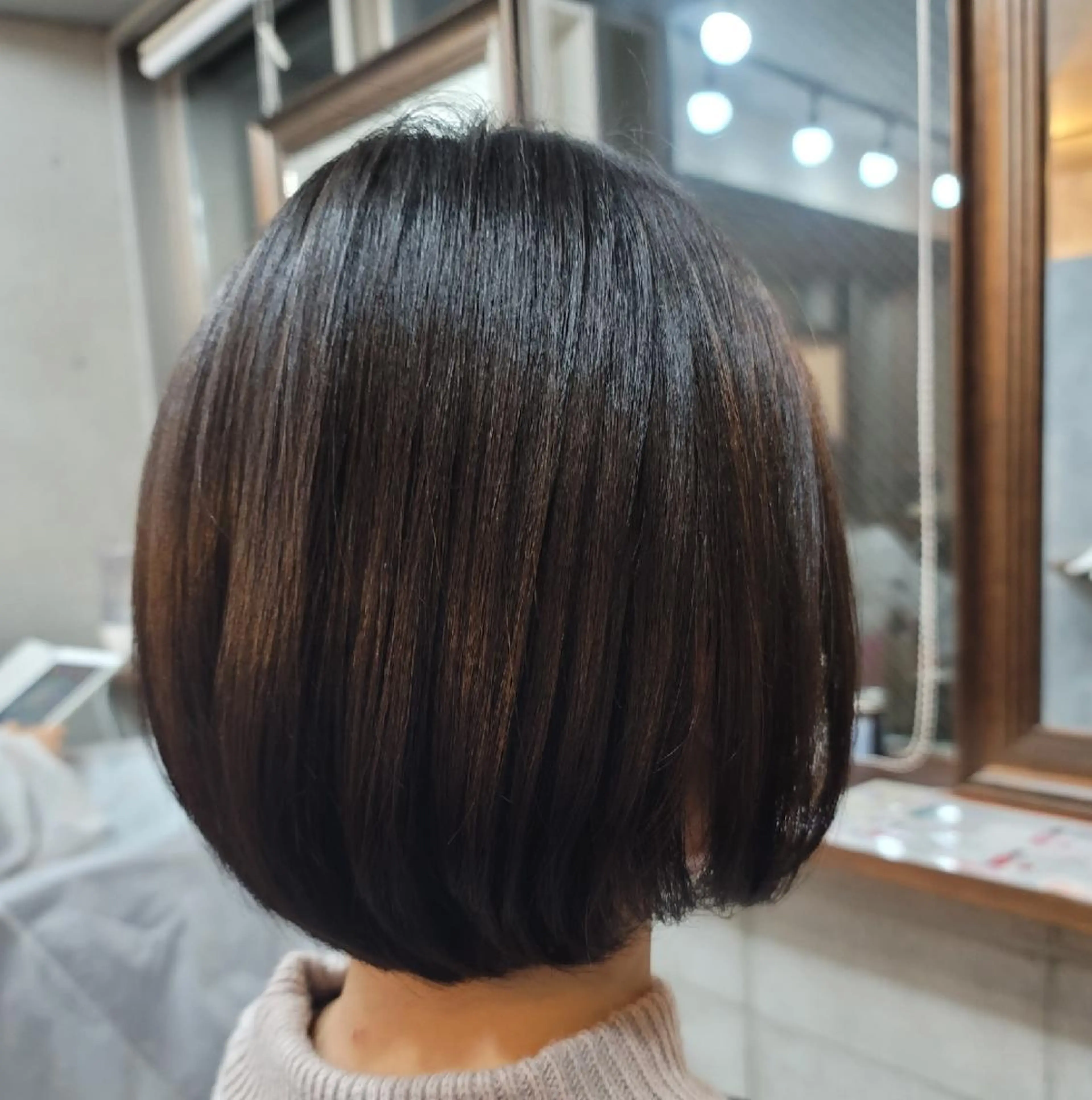 ショート ボブ カット パーマ トリートメント S. ERIのヘアスタイル