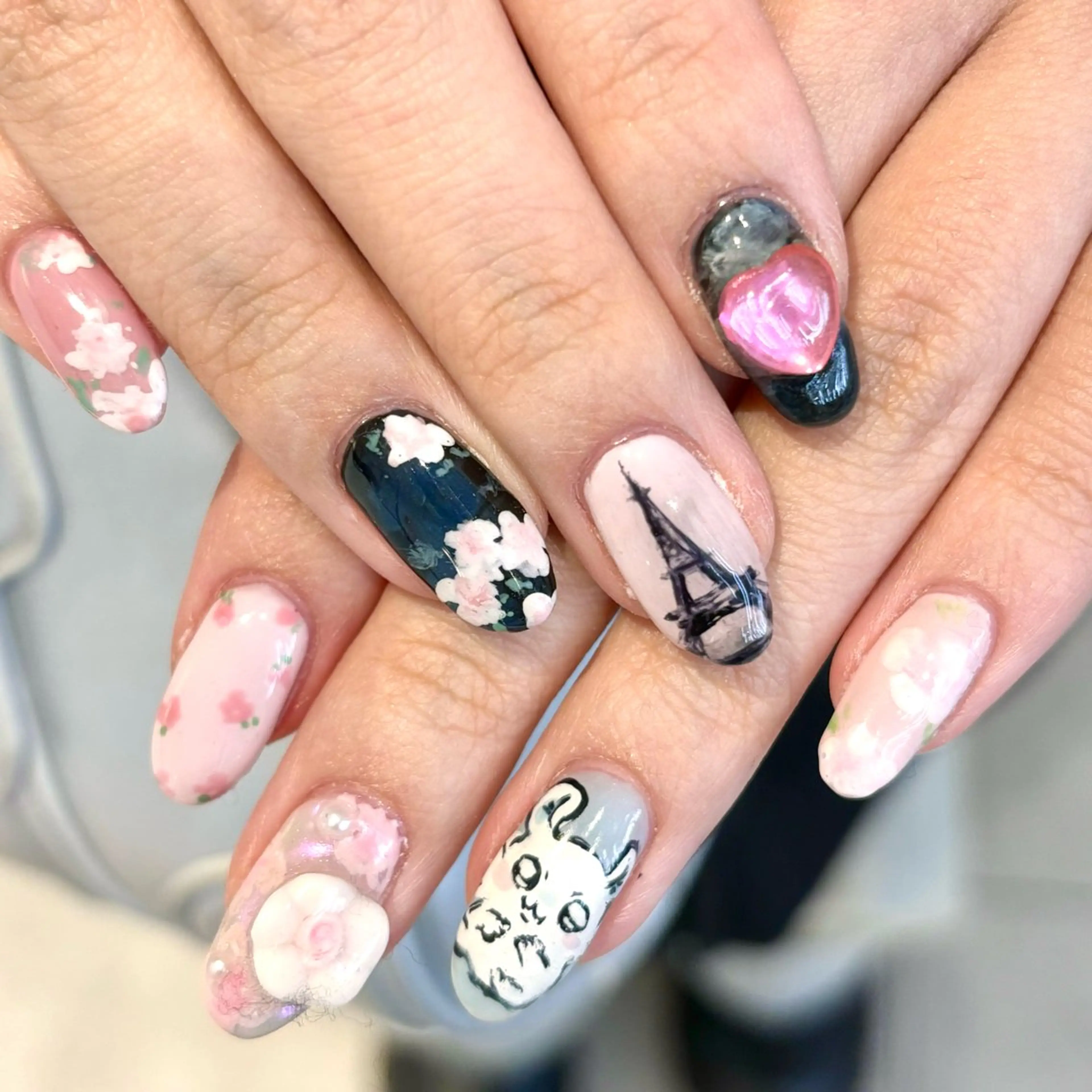 ネイル アートネイル ハンドネイル Kureha/ネイル トレンドヘアのヘアスタイル