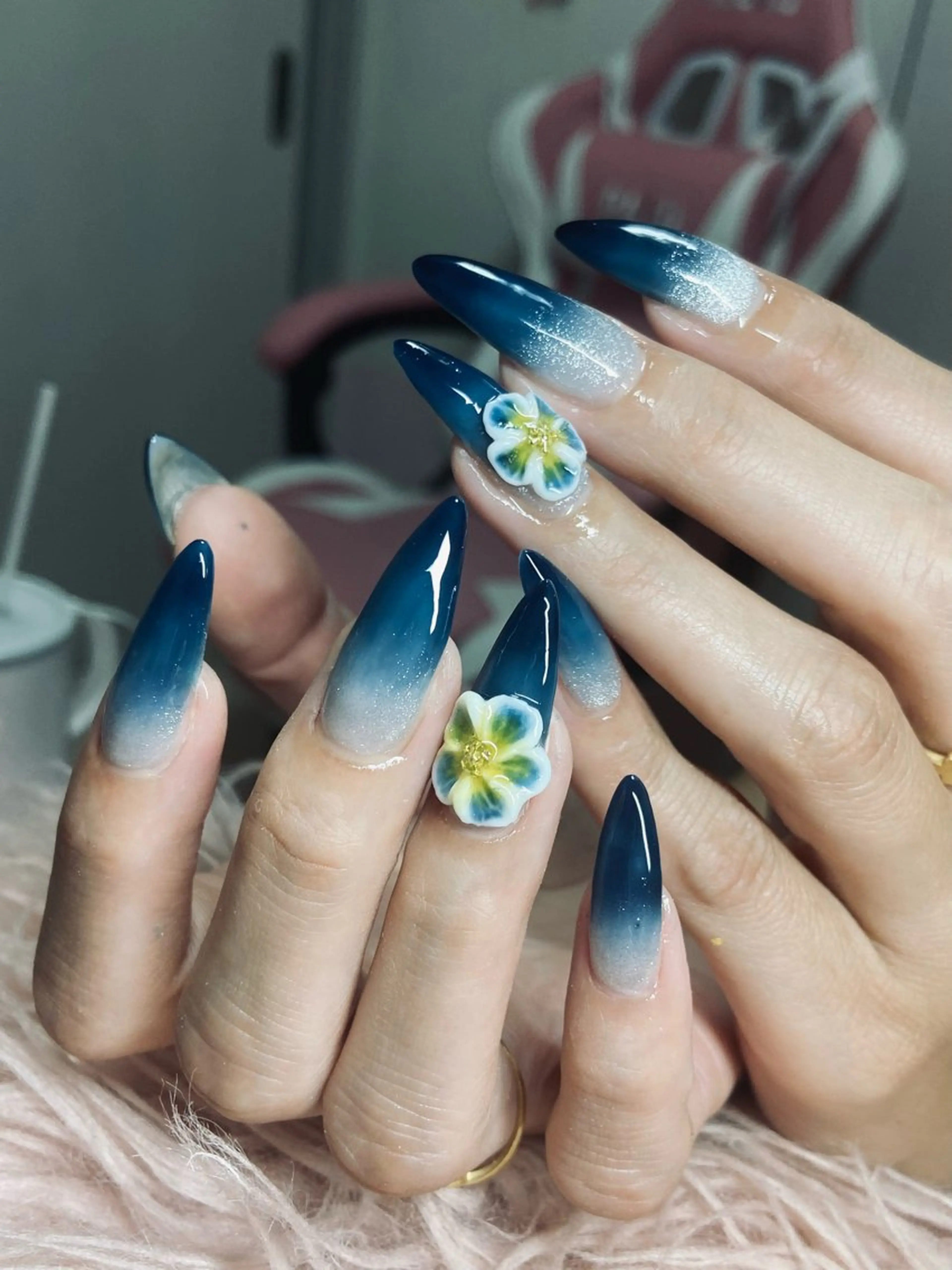 ネイル ロングネイル HandSnail自宅サロン所属・HandSnail 座間自宅ネイルサロンのネイルデザイン