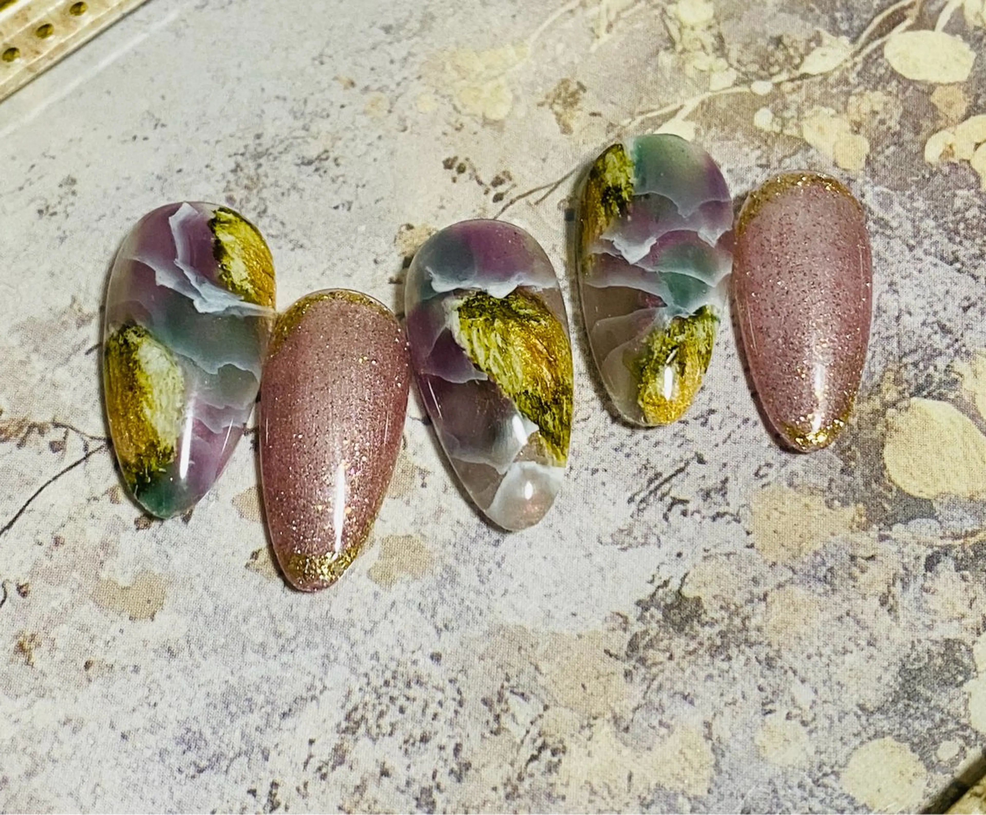 ネイル 自宅ネイルサロン ♦️nuance♦️のネイルデザイン