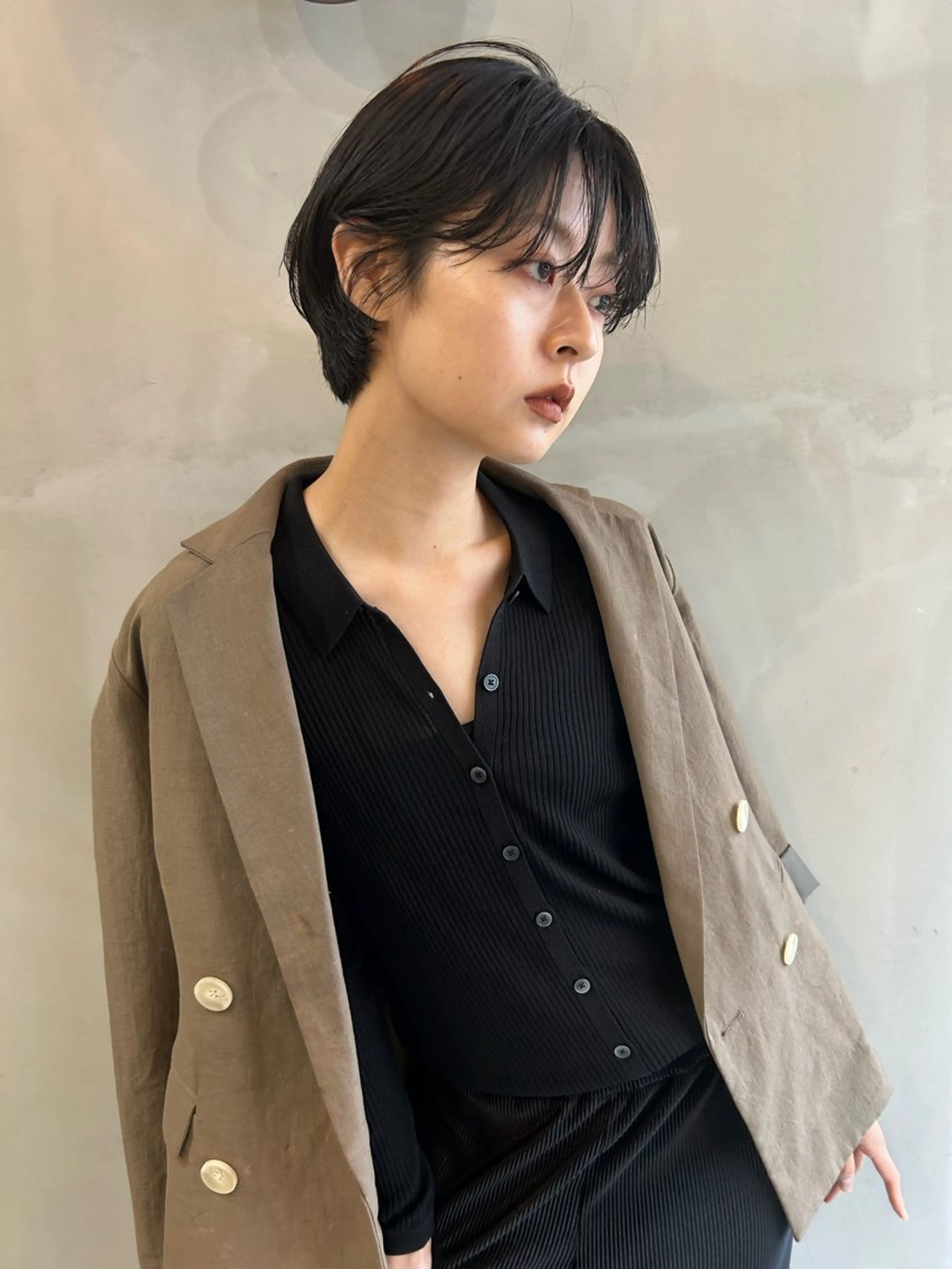 ショート カラー ショート/ボブ/ 心斎橋/宮脇美奈のヘアスタイル